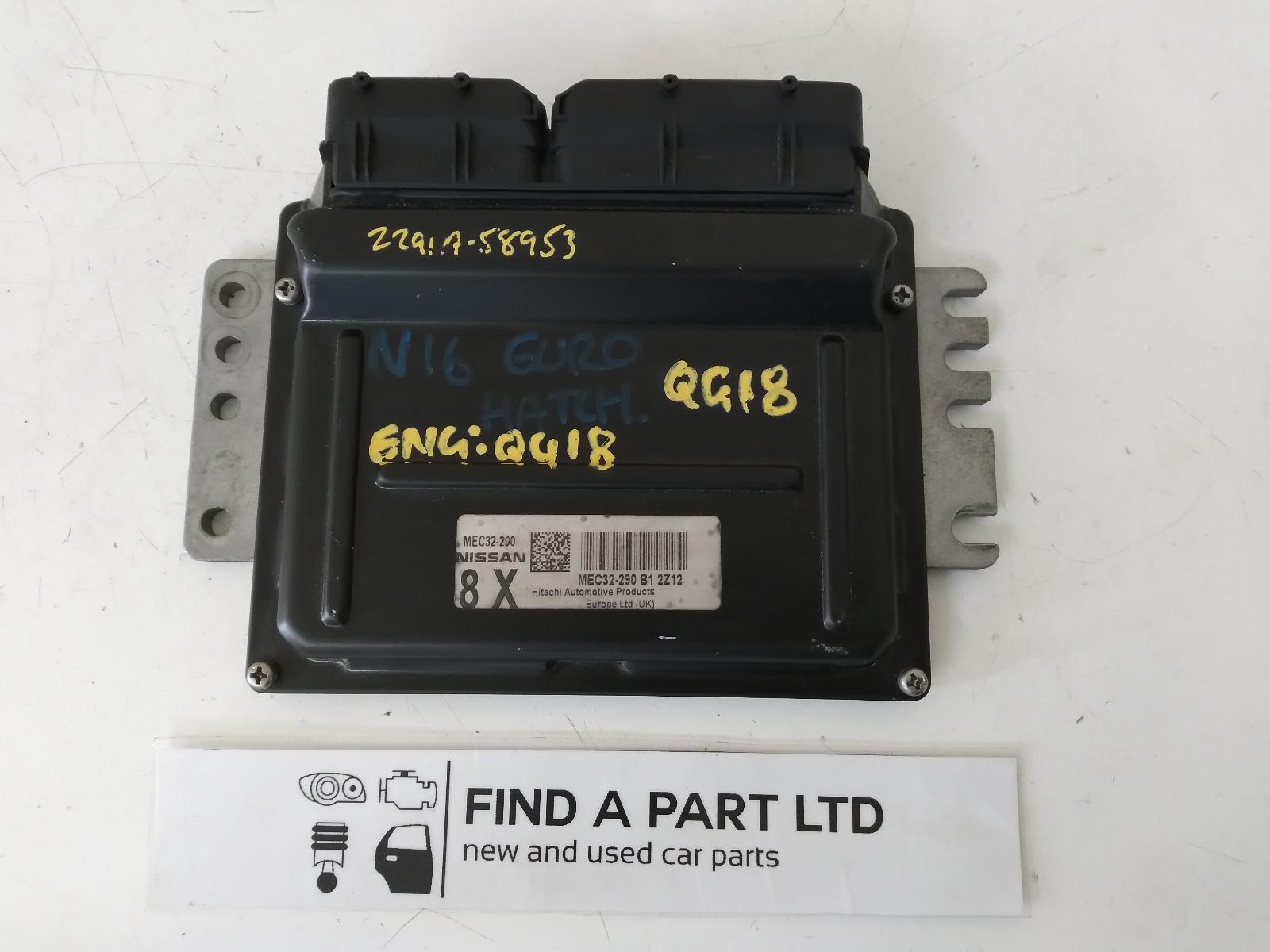 View Auto part Ecu NISSAN PULSAR 2004