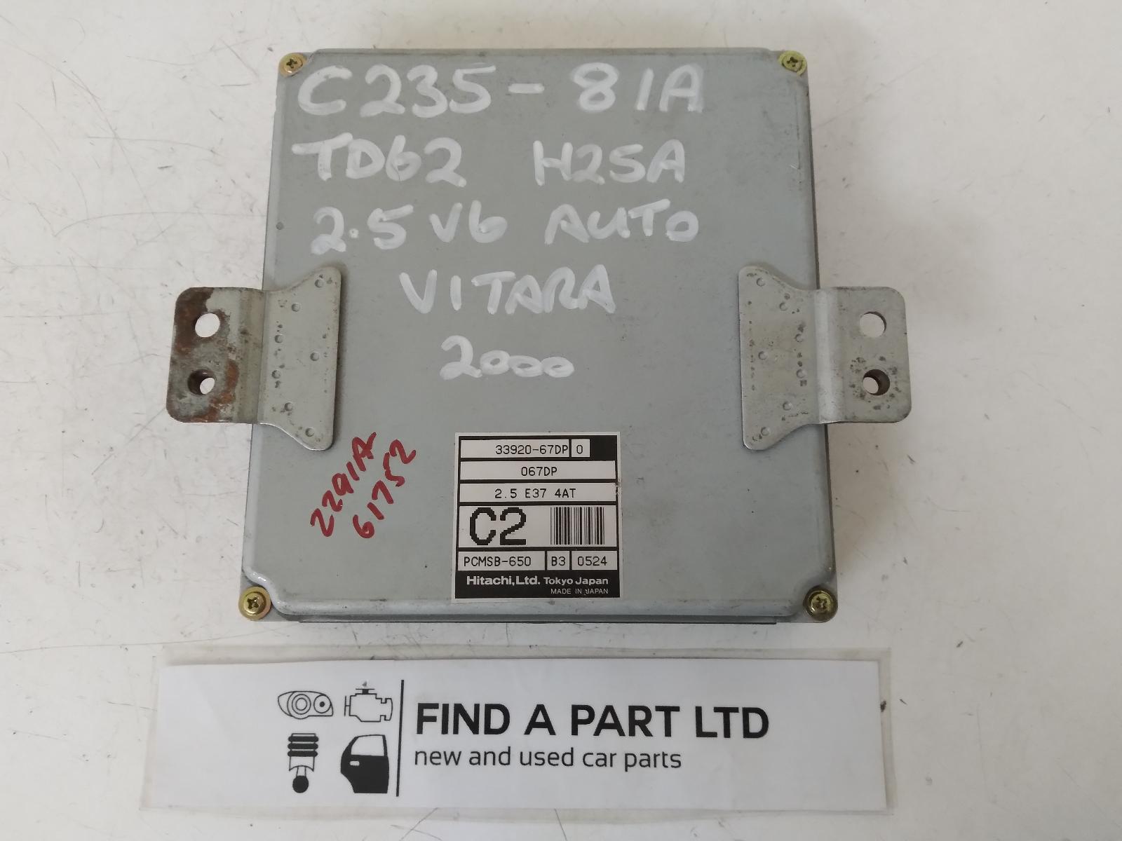 View Auto part Ecu SUZUKI VITARA 2000
