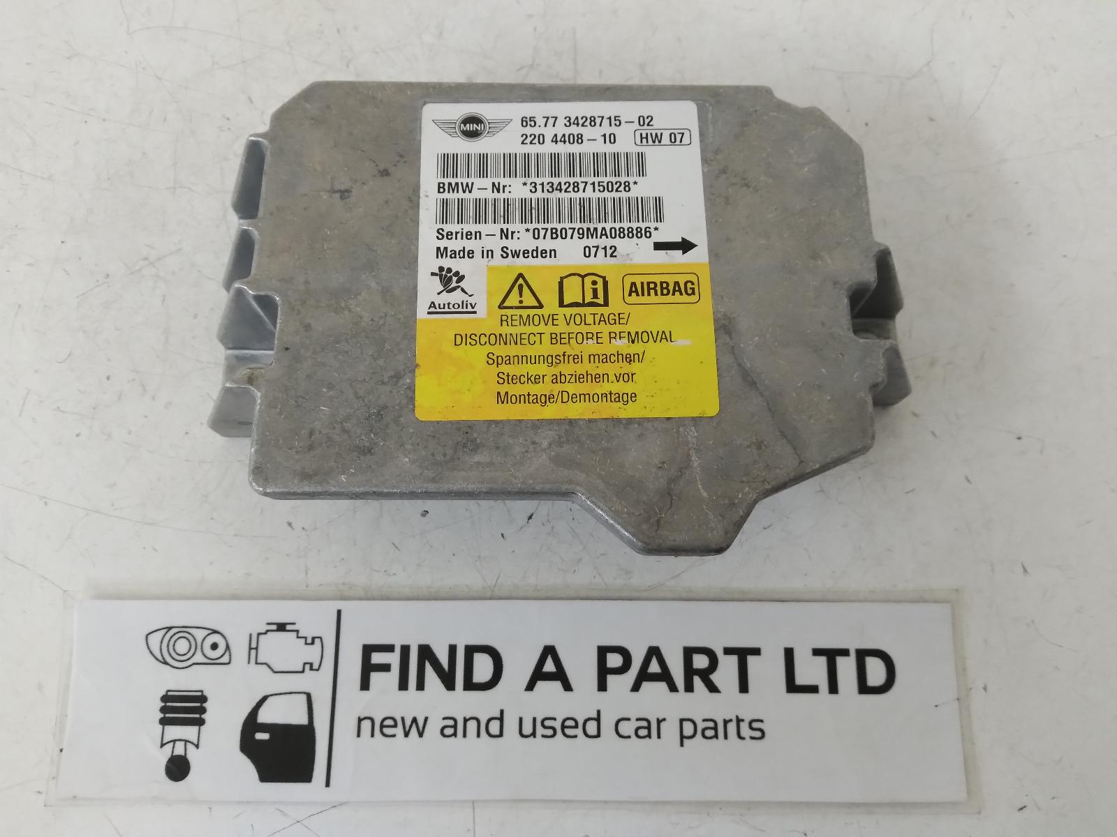 View Auto part Airbag Module/Sensor MINI COOPER 2007