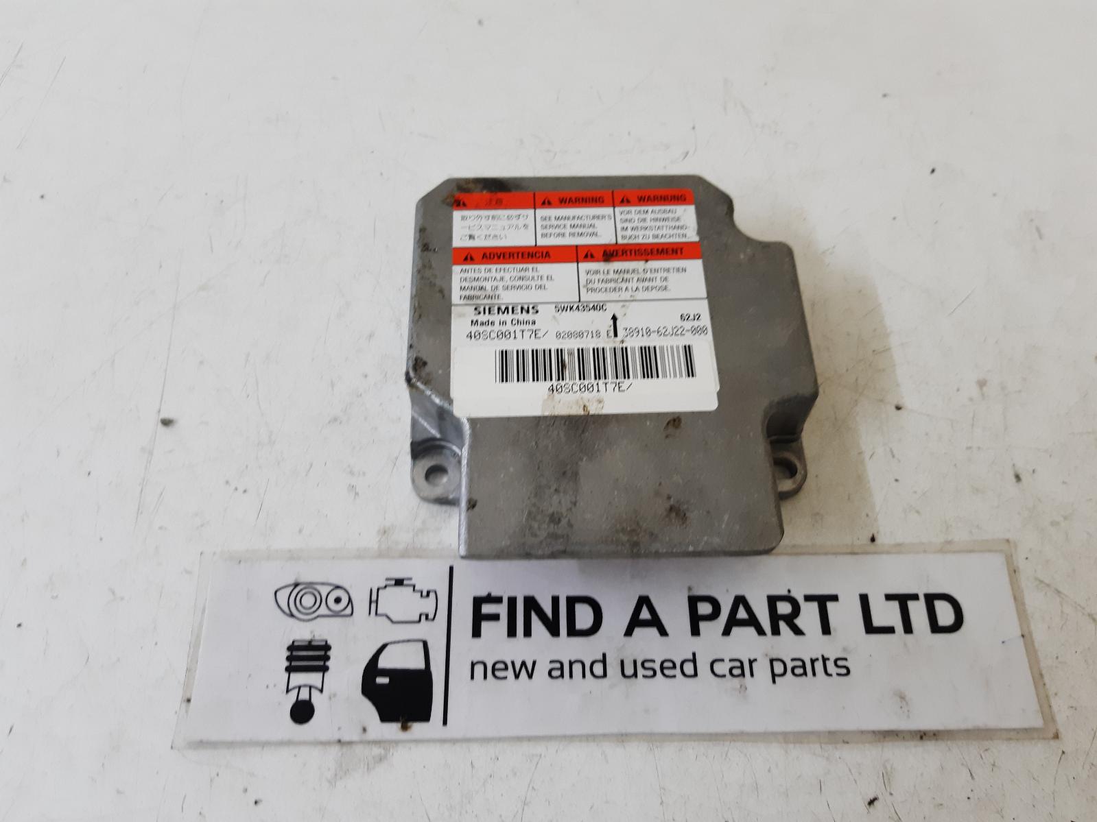View Auto part Airbag Module/Sensor SUZUKI SWIFT 2008