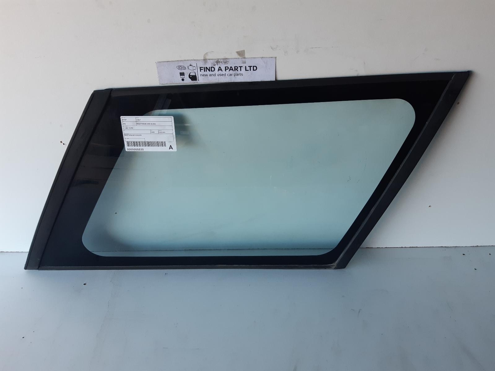 View Auto part Right Rear Side Glass MITSUBISHI COLT 1988