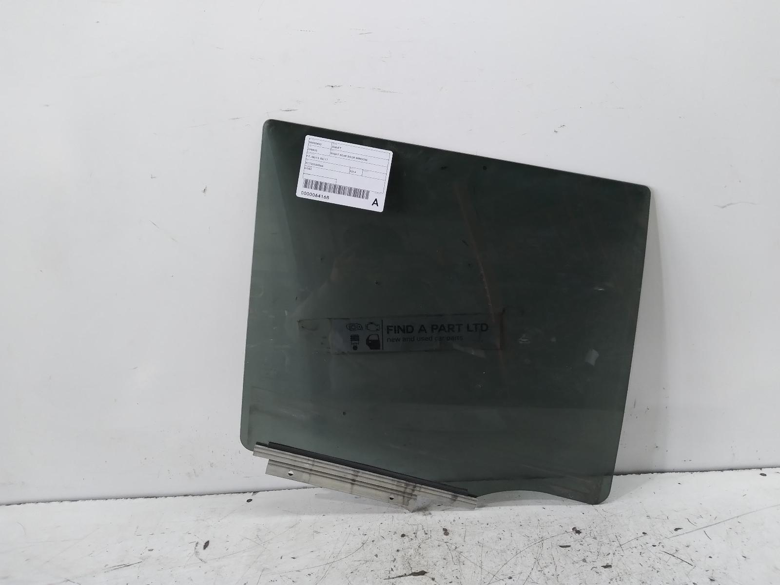 View Auto part Right Rear Door Window SUZUKI SWIFT 2014