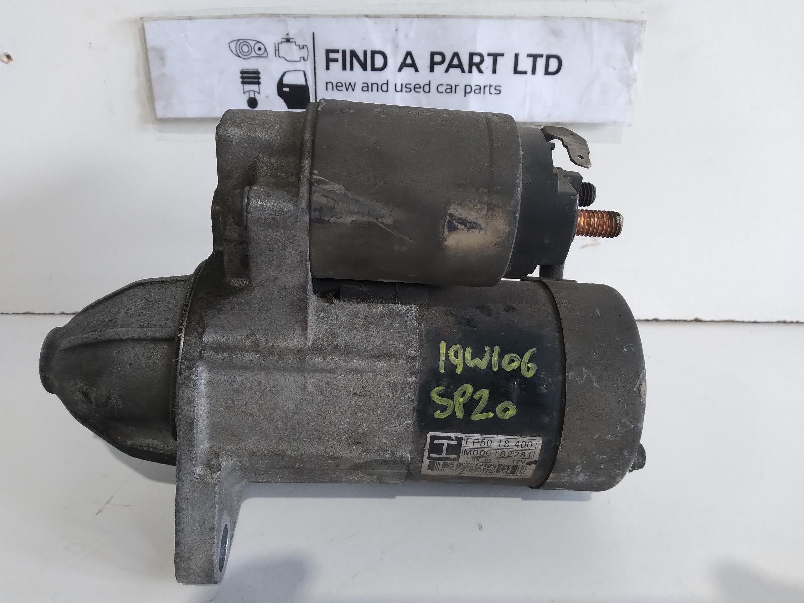 View Auto part Starter MAZDA 323 2002