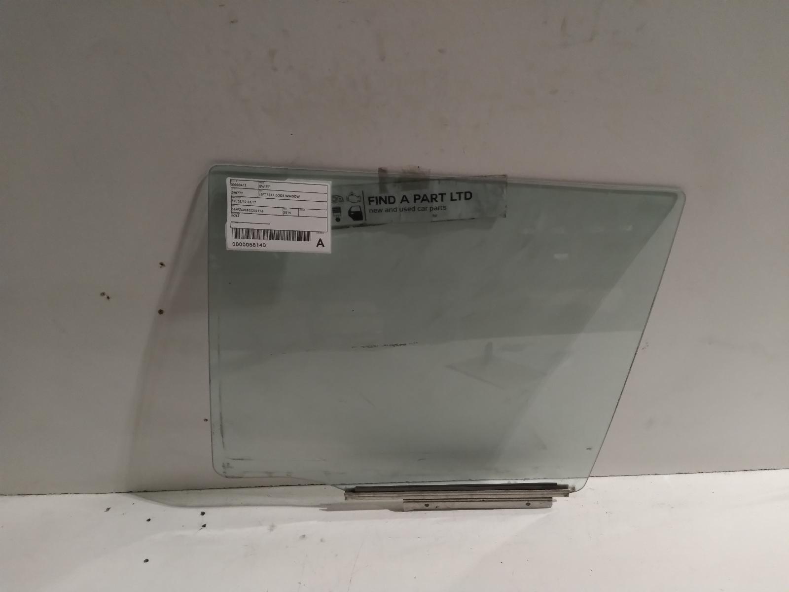 View Auto part Left Rear Door Window SUZUKI SWIFT 2014