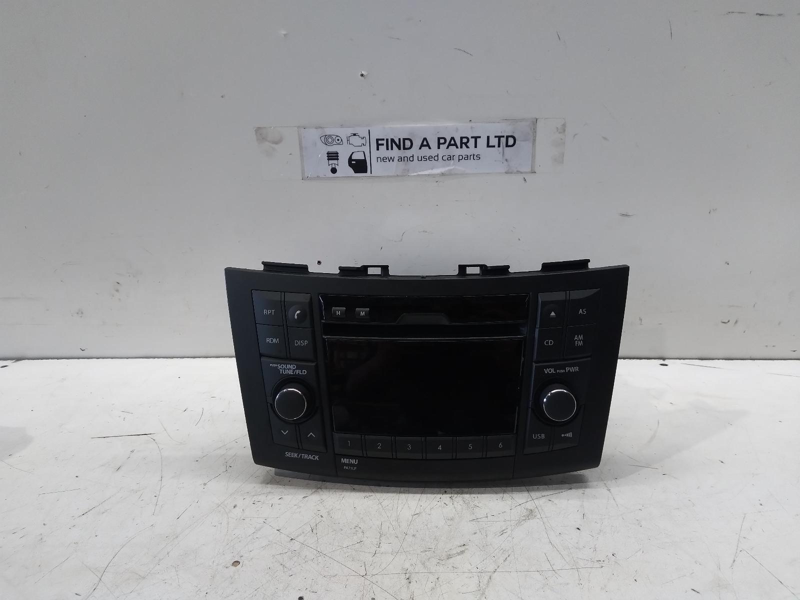 View Auto part Radio/Cd/Dvd/Sat/Tv SUZUKI SWIFT 2013