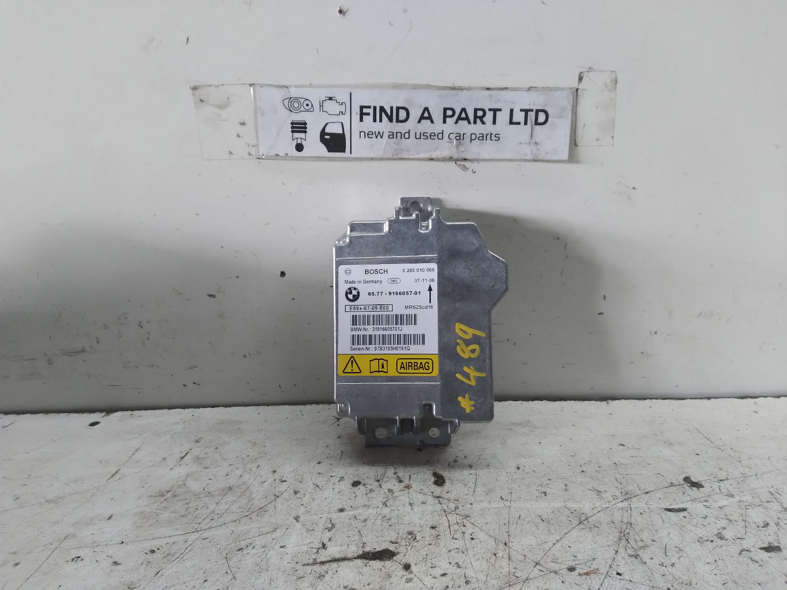 2007 BMW 3 SERIES Airbag Module/Sensor Contact us for Photo