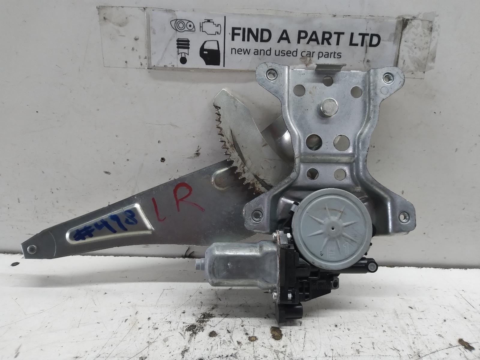 2008 SUZUKI SWIFT Left Rear Wnd Reg/Motor Contact us for Photo