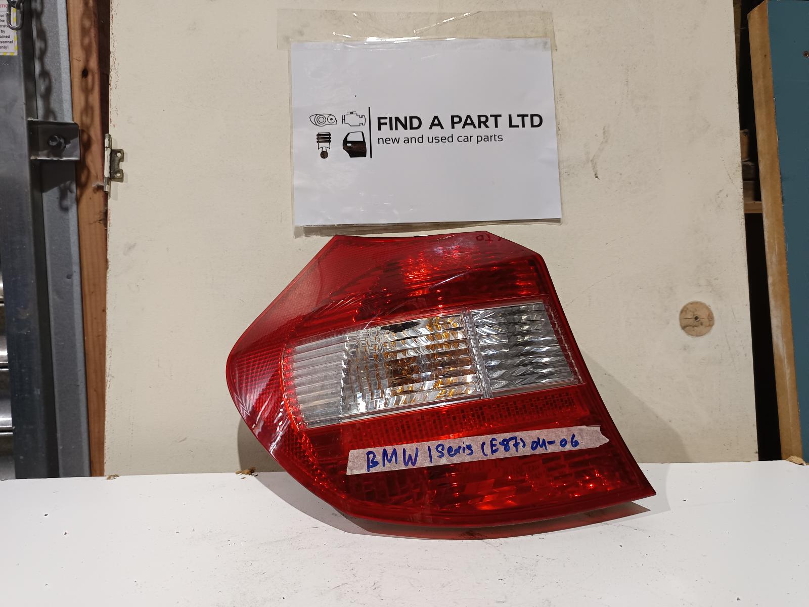 2004 BMW 1 SERIES Left Taillight Contact us for Photo