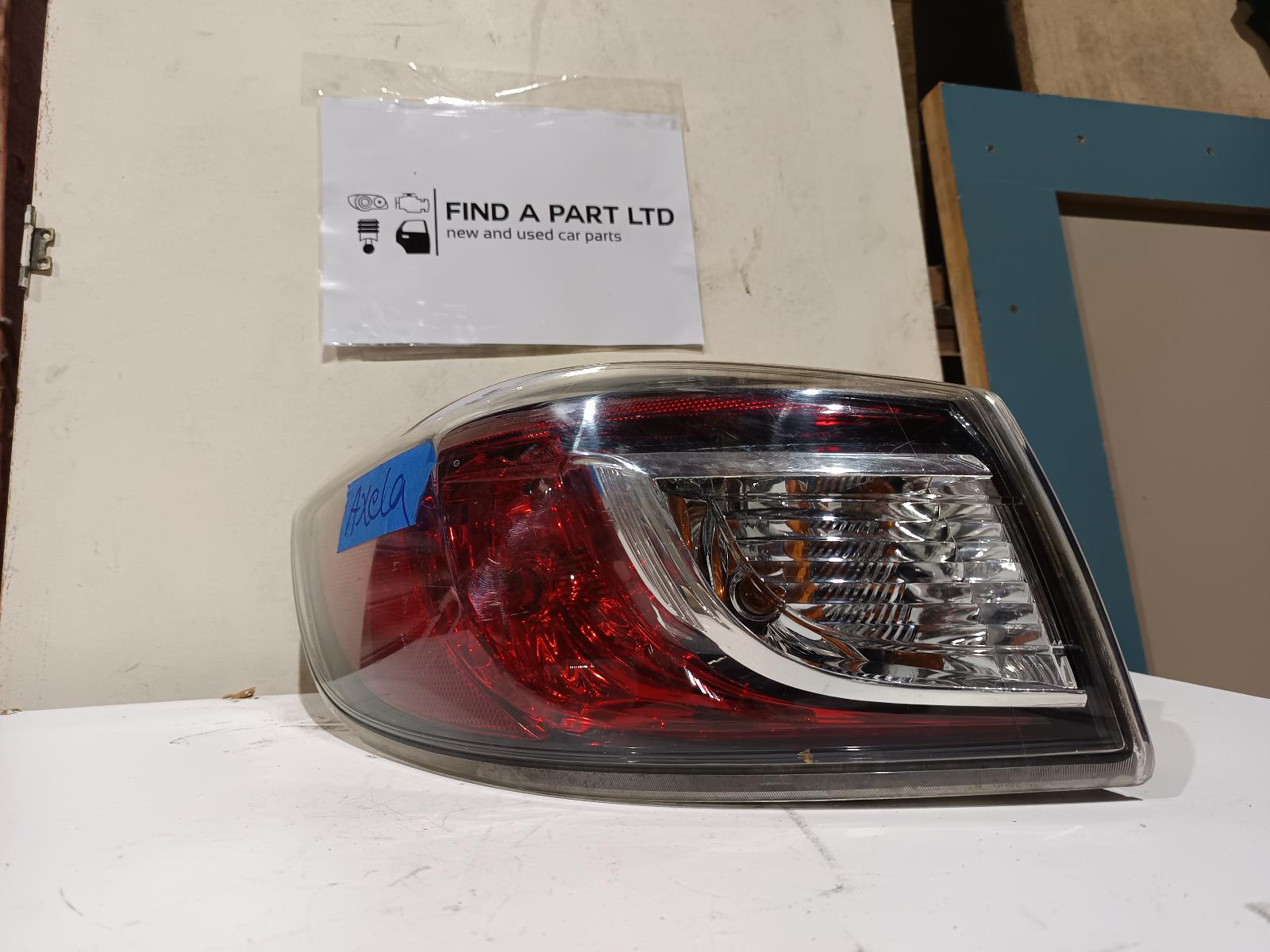 2010 MAZDA 3 Left Taillight Contact us for Photo