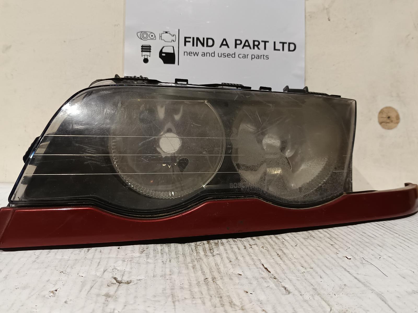 1999 BMW 3 SERIES Left Headlamp Contact us for Photo