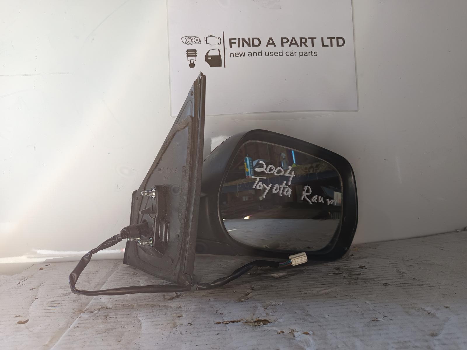 2004 TOYOTA RAUM (NZ ONLY) Right Door Mirror Contact us for Photo