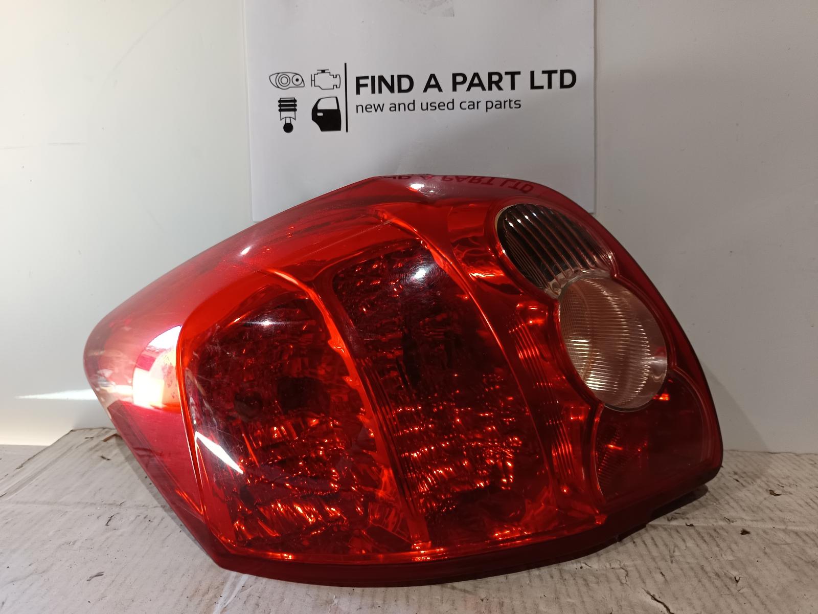 2009 TOYOTA COROLLA Left Taillight Contact us for Photo