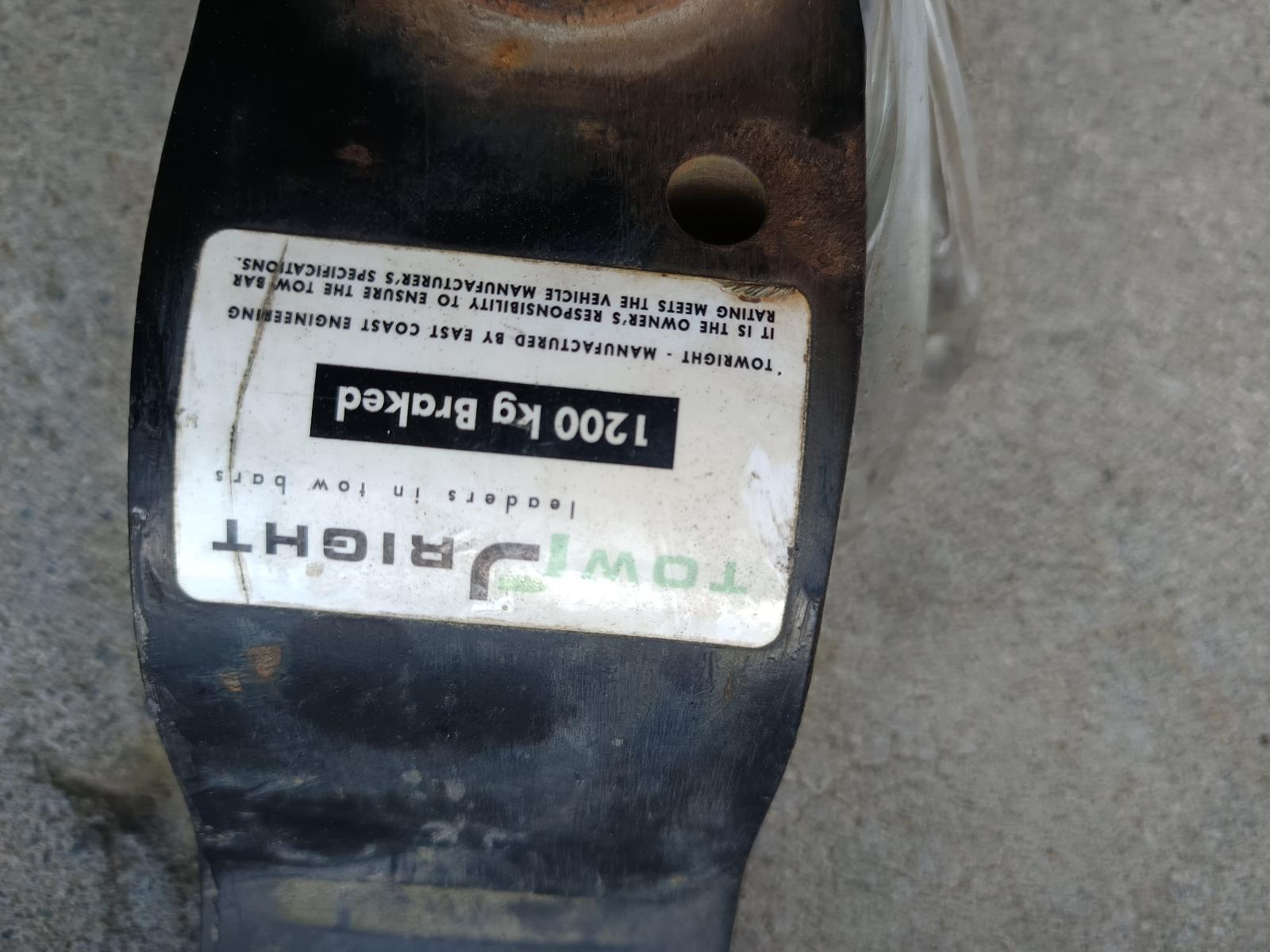 2009 TOYOTA COROLLA Towbar Contact us for Photo