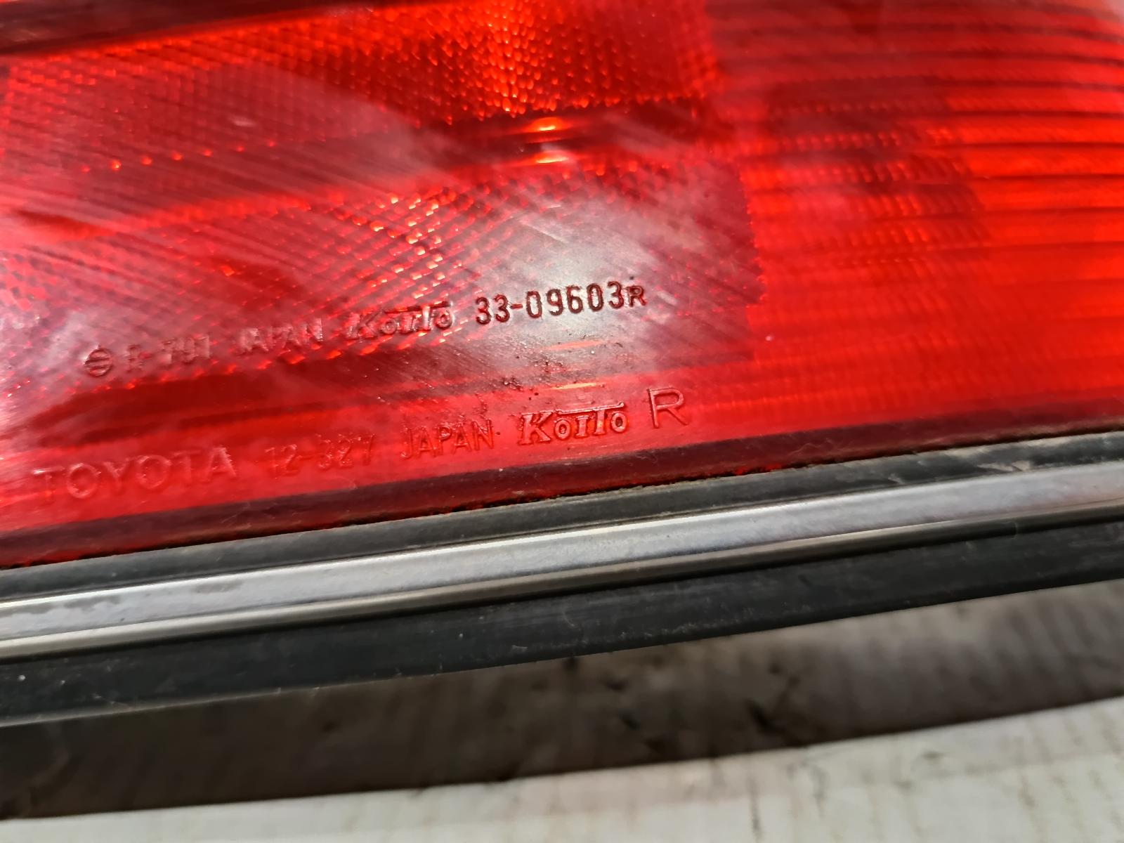 1997 TOYOTA COROLLA Right Taillight Contact us for Photo