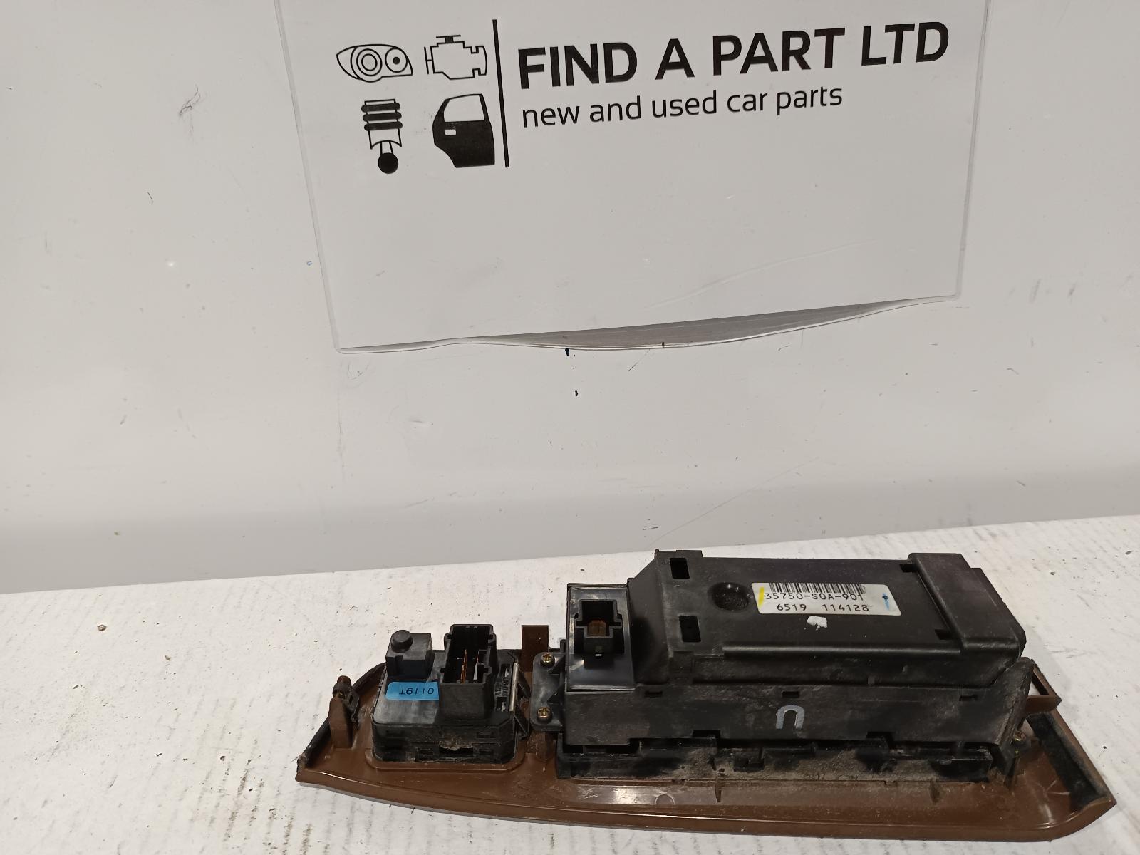 1997 HONDA ACCORD Pwr Dr Wind Switch Contact us for Photo