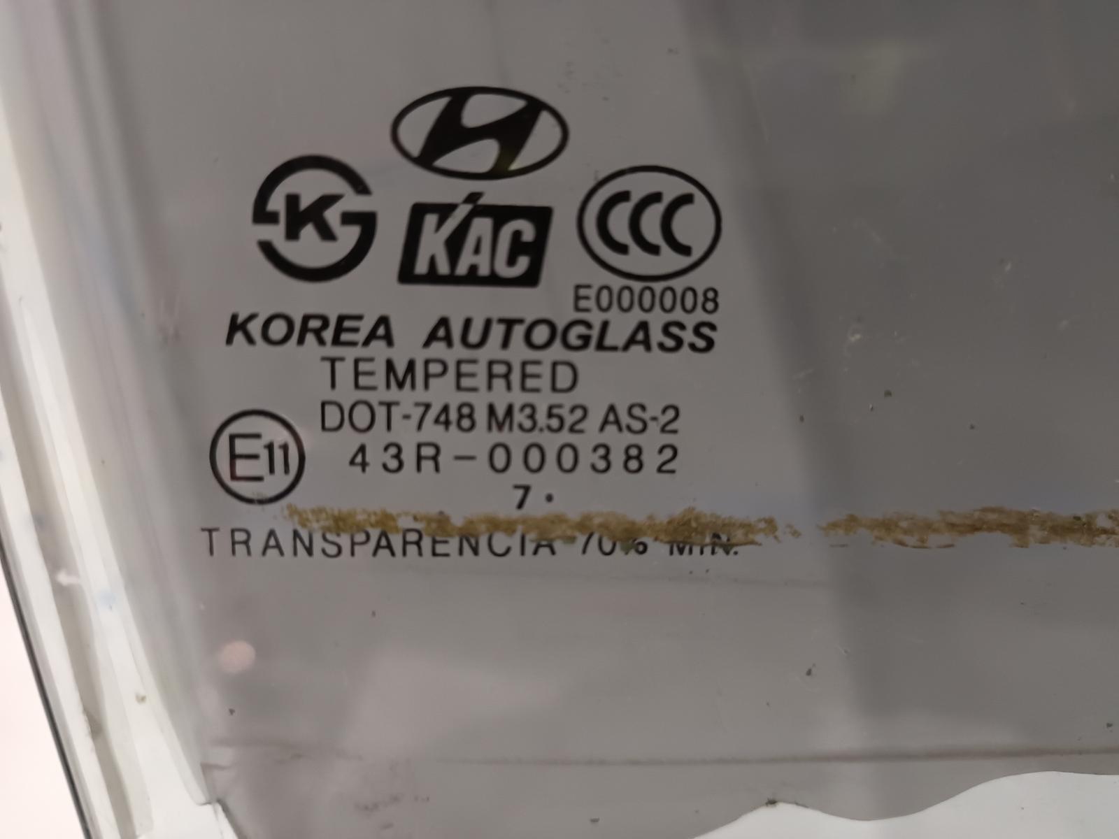 2006 HYUNDAI TUCSON Right Front Door Window Contact us for Photo