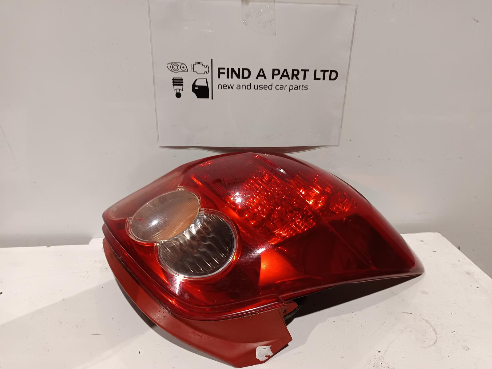 2009 TOYOTA COROLLA Left Taillight Contact us for Photo