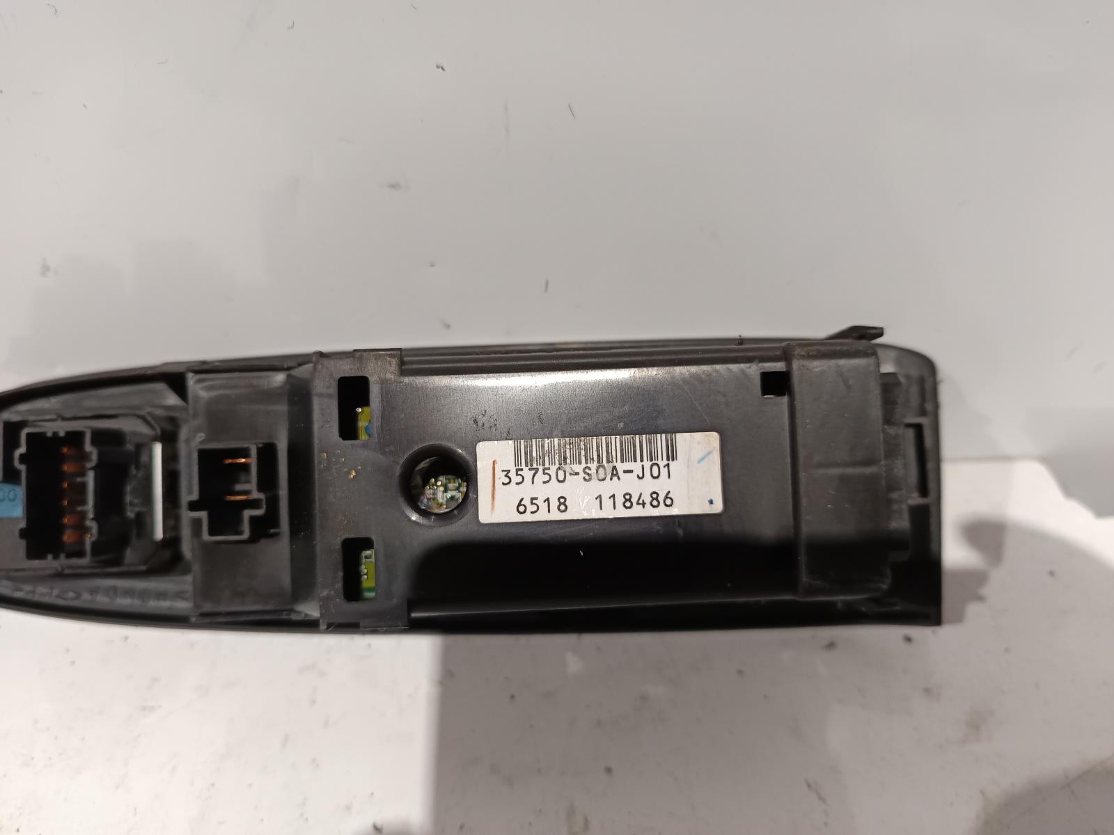 2001 HONDA ACCORD Pwr Dr Wind Switch Contact us for Photo