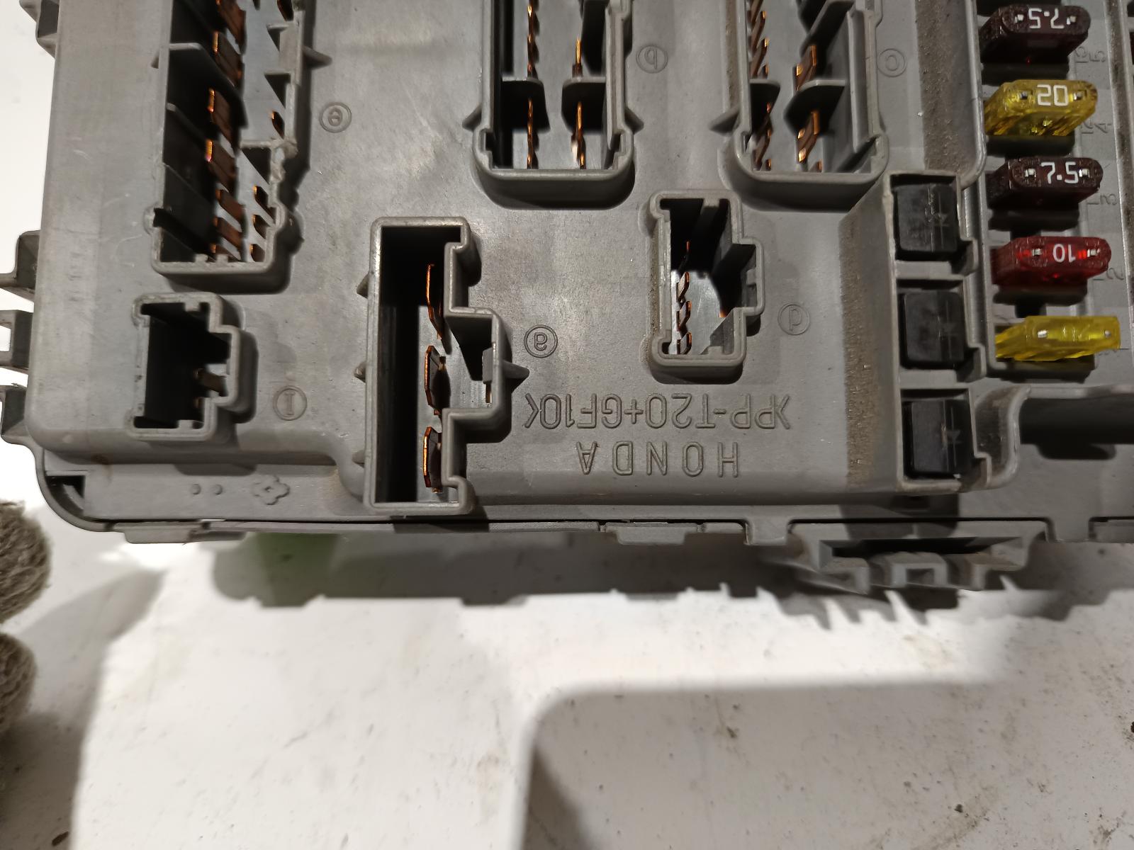 2000 HONDA ACCORD Fuse Box Contact us for Photo