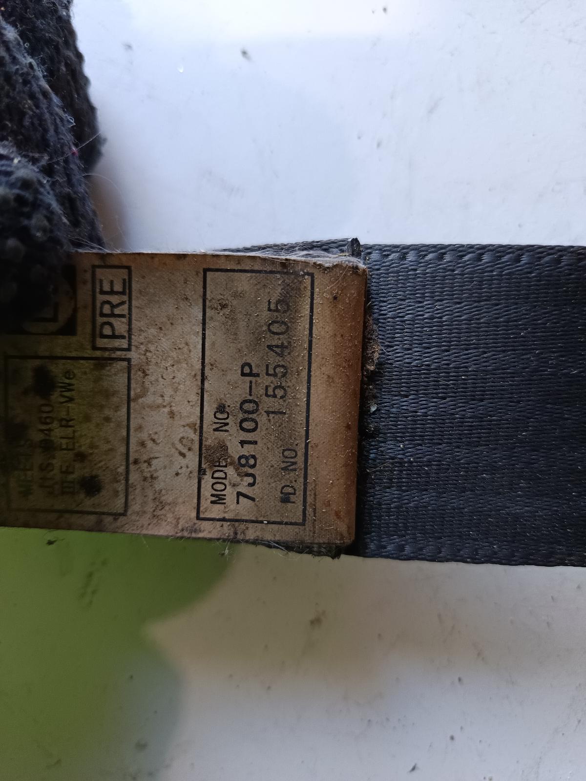 2002 TOYOTA COROLLA Seatbelt/Stalk Contact us for Photo