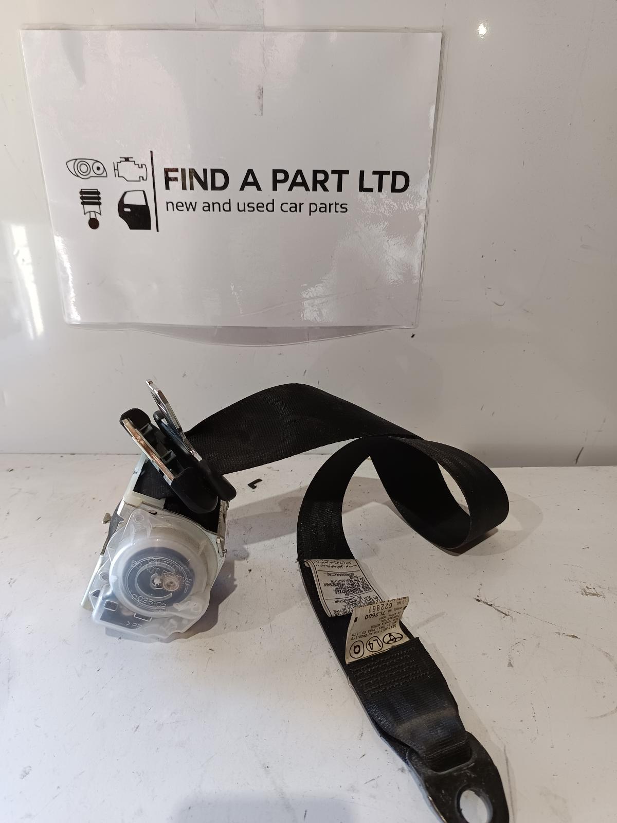 2004 TOYOTA ECHO Seatbelt/Stalk Contact us for Photo