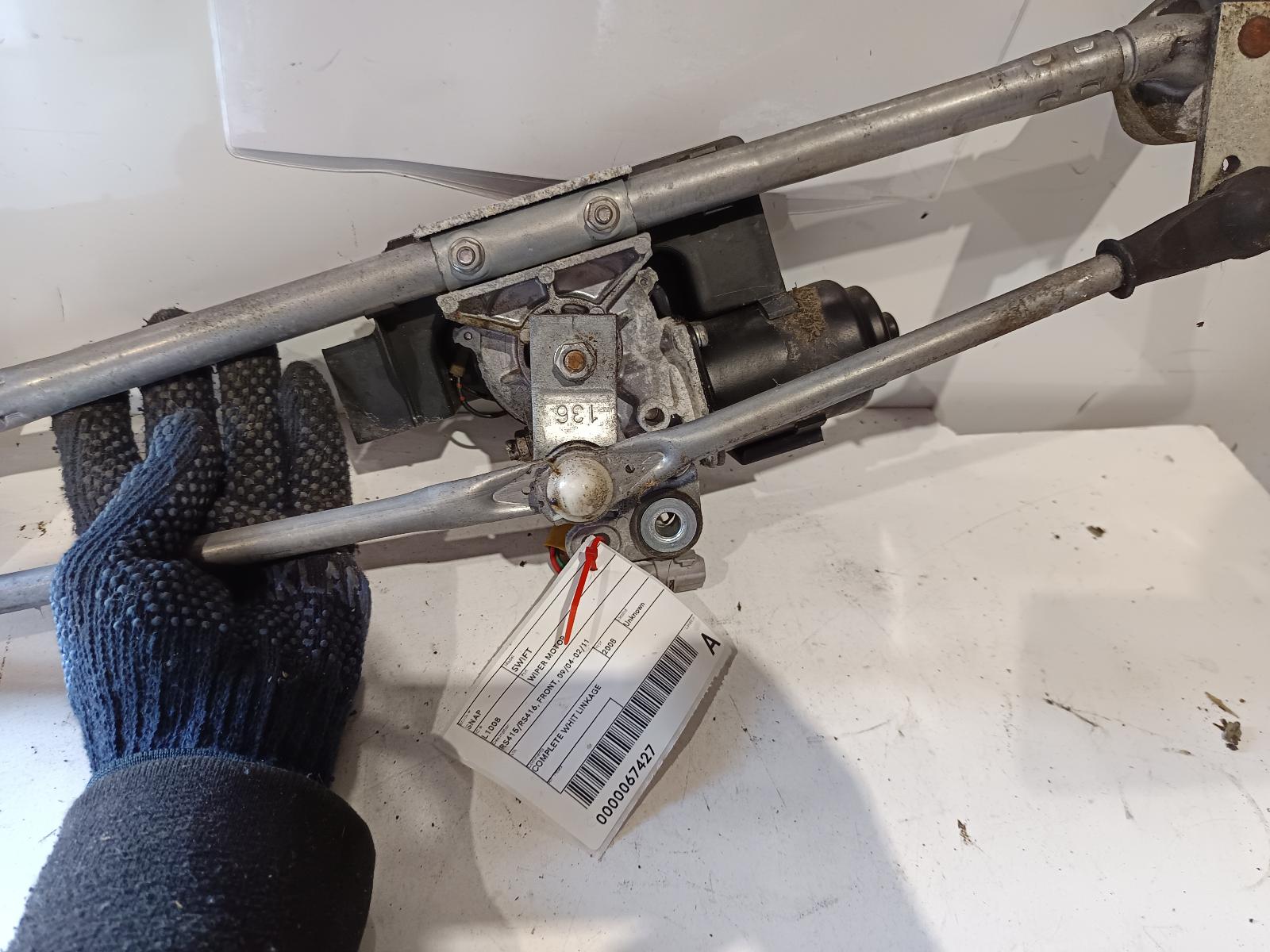2008 SUZUKI SWIFT Wiper Motor Contact us for Photo