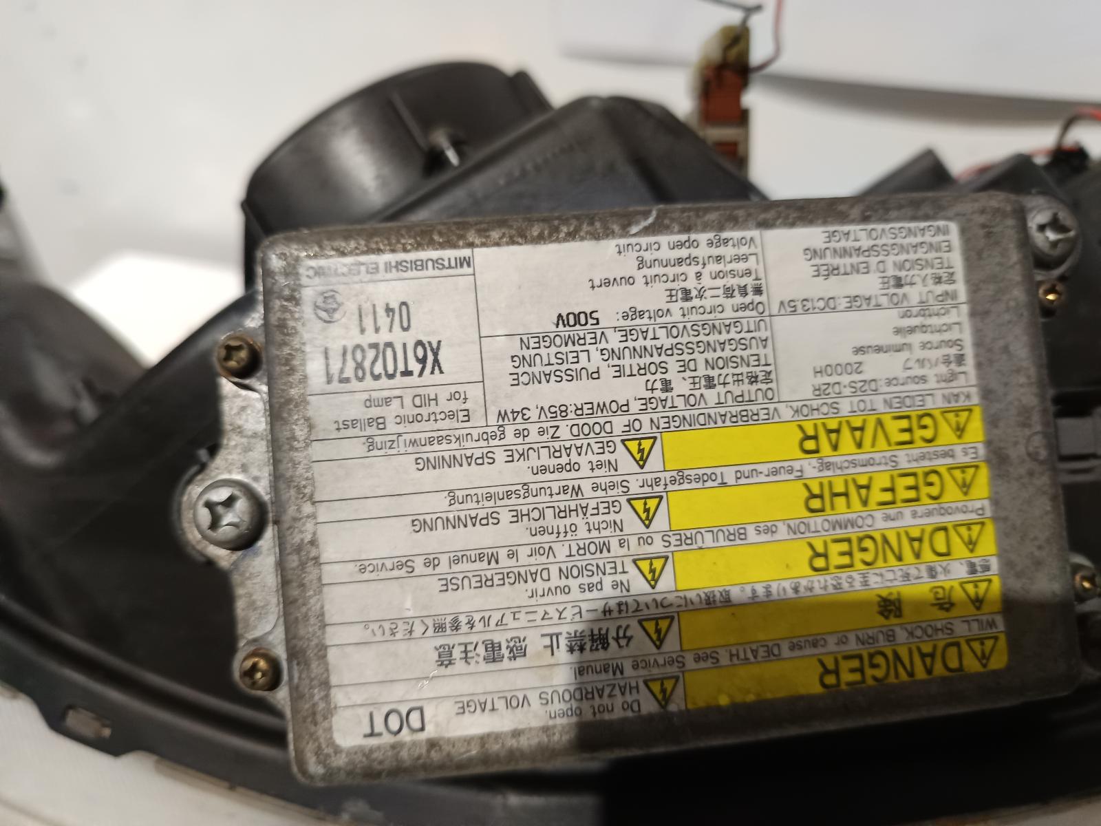 2002 HONDA ODYSSEY Left Headlamp Contact us for Photo
