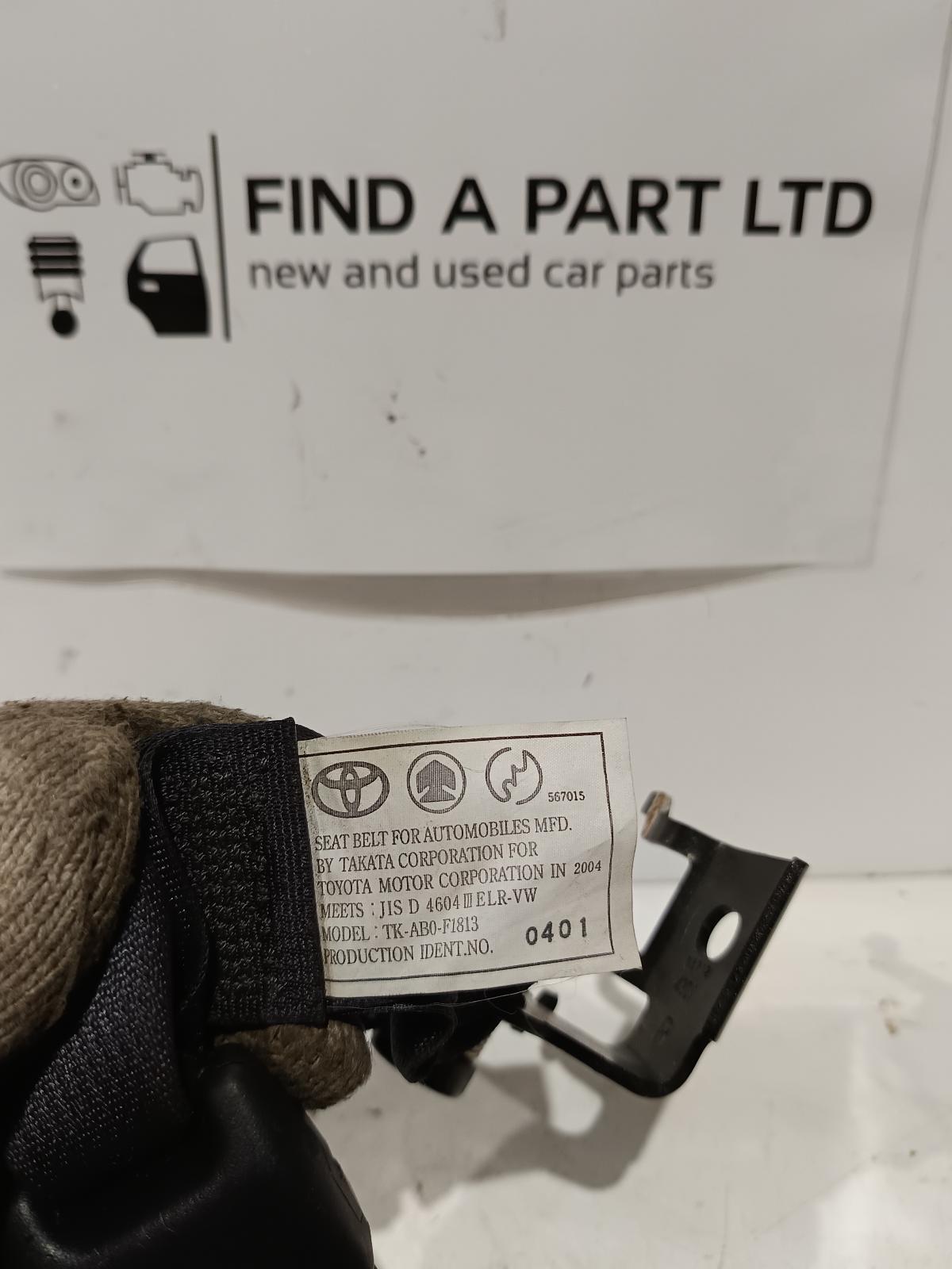 2004 TOYOTA CALDINA Seatbelt/Stalk Contact us for Photo