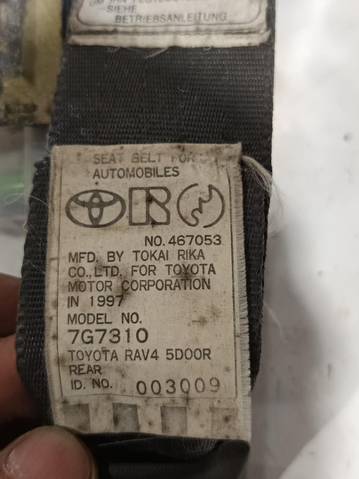 1997 TOYOTA RAV4 Seatbelt/Stalk Contact us for Photo