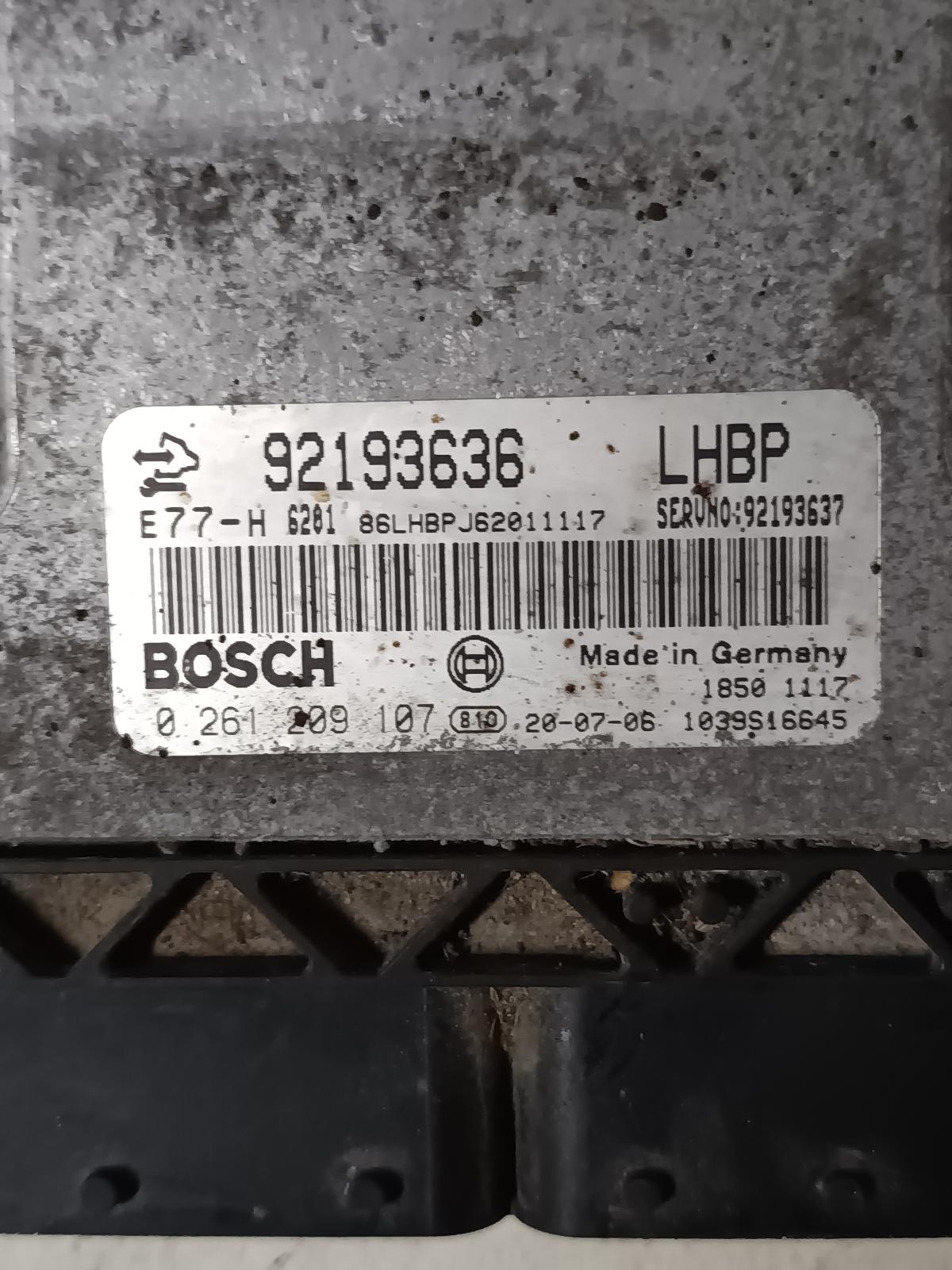 2006 HOLDEN CAPTIVA Ecu Contact us for Photo