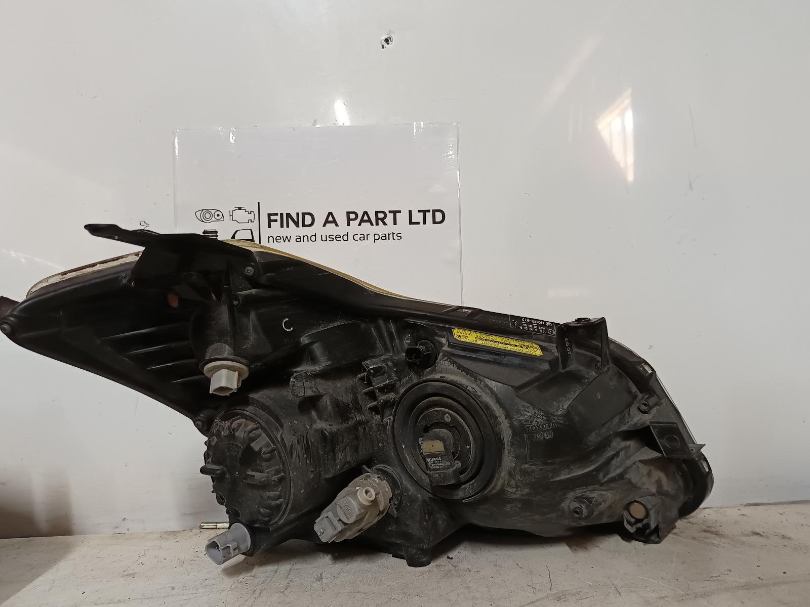 2007 TOYOTA BLADE (NZ ONLY) Left Headlamp Contact us for Photo