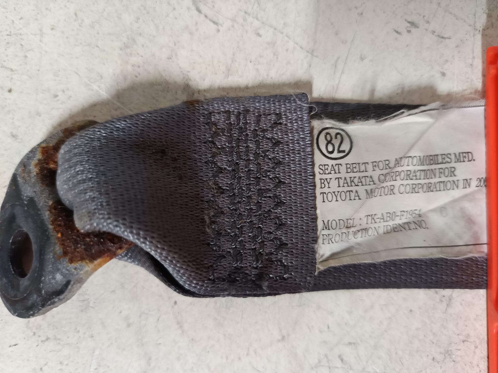 2007 TOYOTA COROLLA Seatbelt/Stalk Contact us for Photo