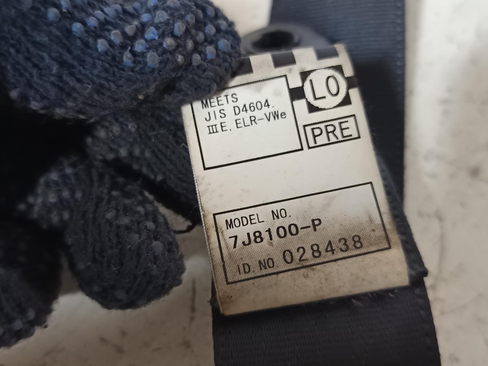2002 TOYOTA COROLLA Seatbelt/Stalk Contact us for Photo