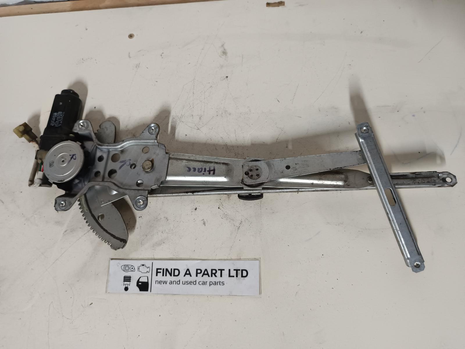 1996 TOYOTA HIACE Right Front Window Reg/Motor Contact us for Photo
