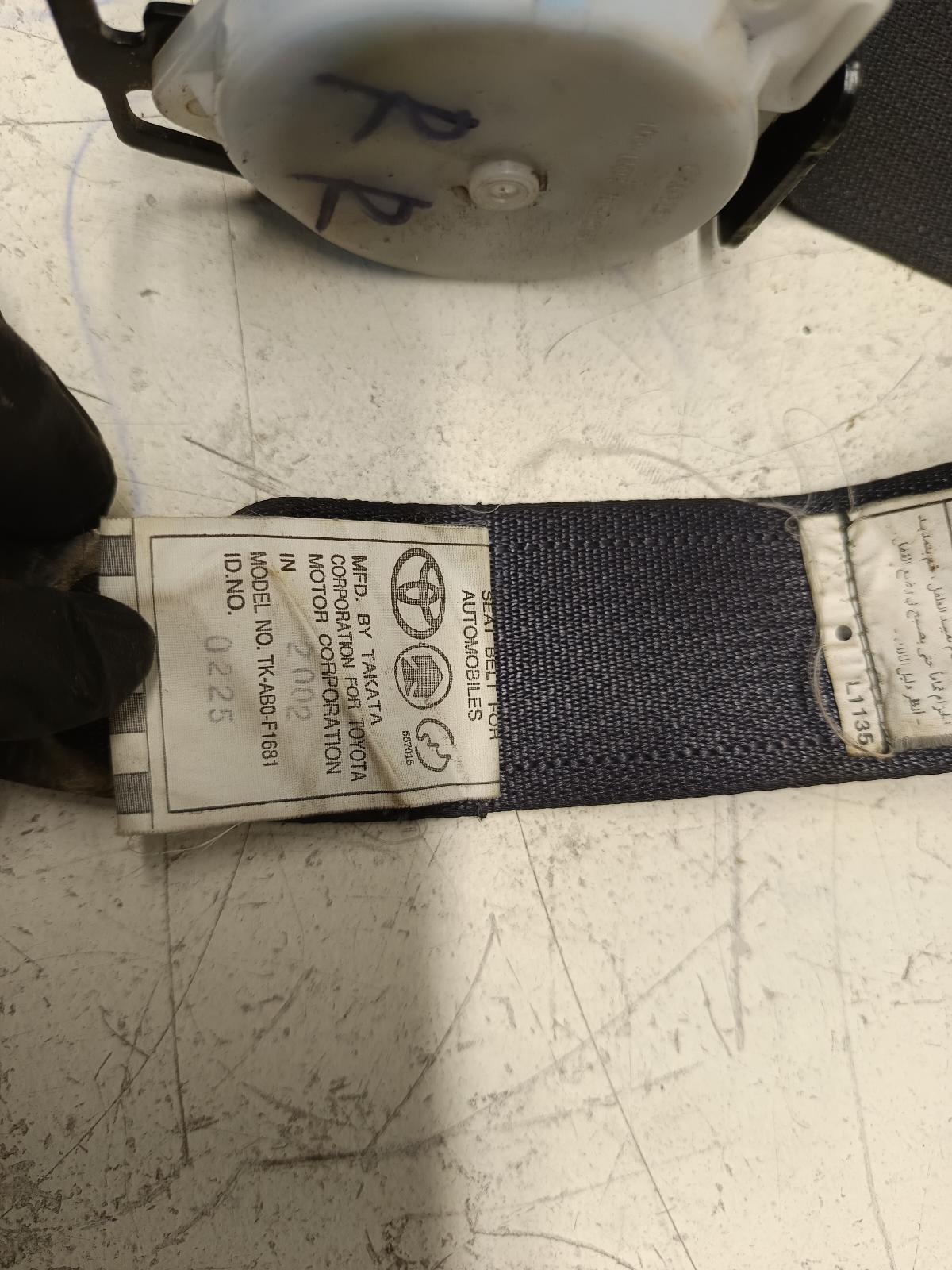 2004 TOYOTA COROLLA Seatbelt/Stalk Contact us for Photo