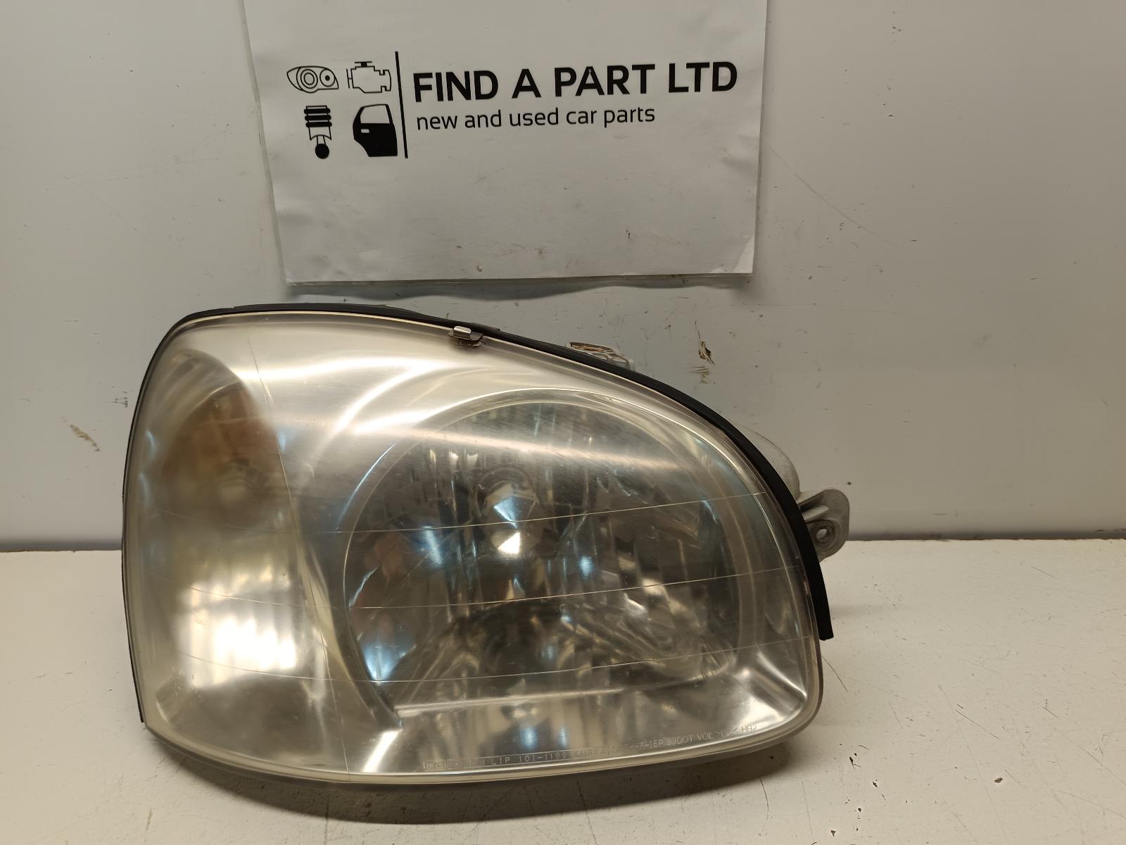 2001 HYUNDAI SANTA FE Right Headlamp Contact us for Photo