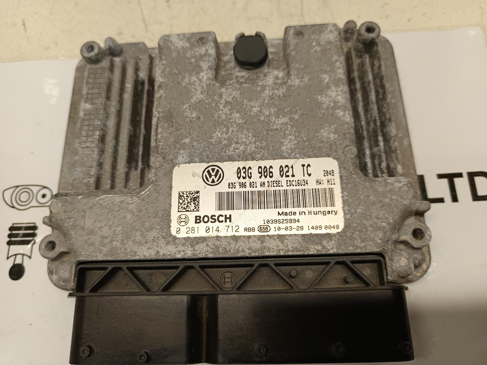 2010 SKODA OCTAVIA Ecu Contact us for Photo