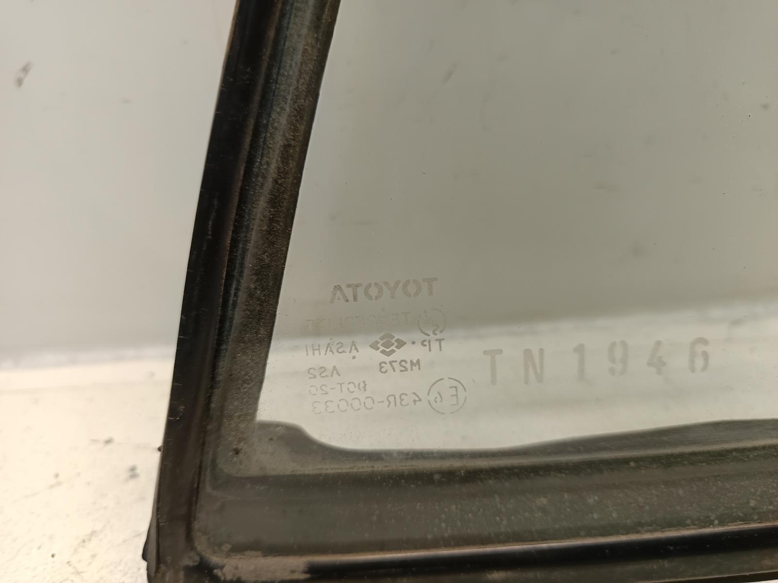 1998 TOYOTA COROLLA Right Rear 1/4 Door Glass Contact us for Photo