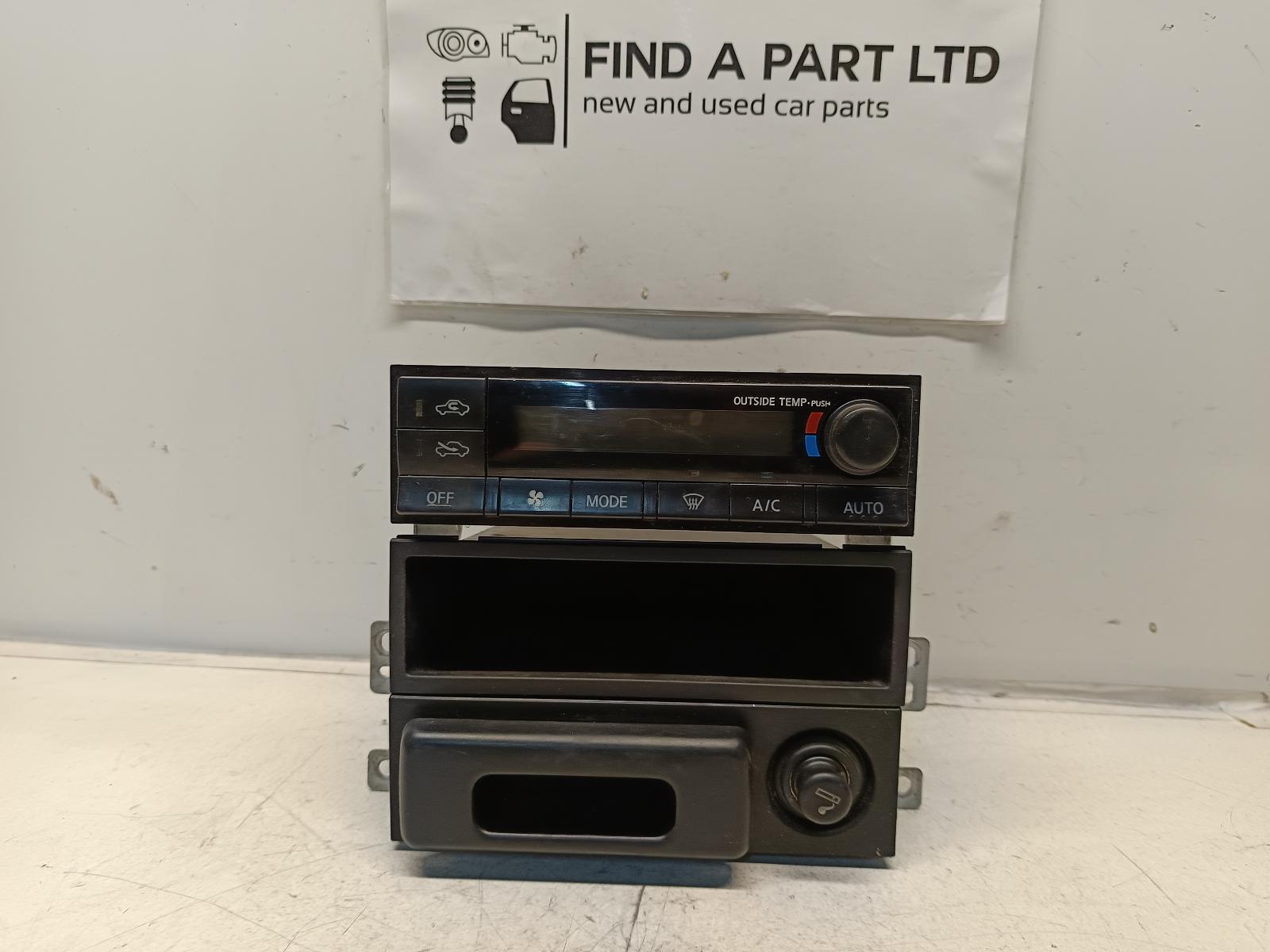 2004 NISSAN XTRAIL Heater/Ac Controls Contact us for Photo
