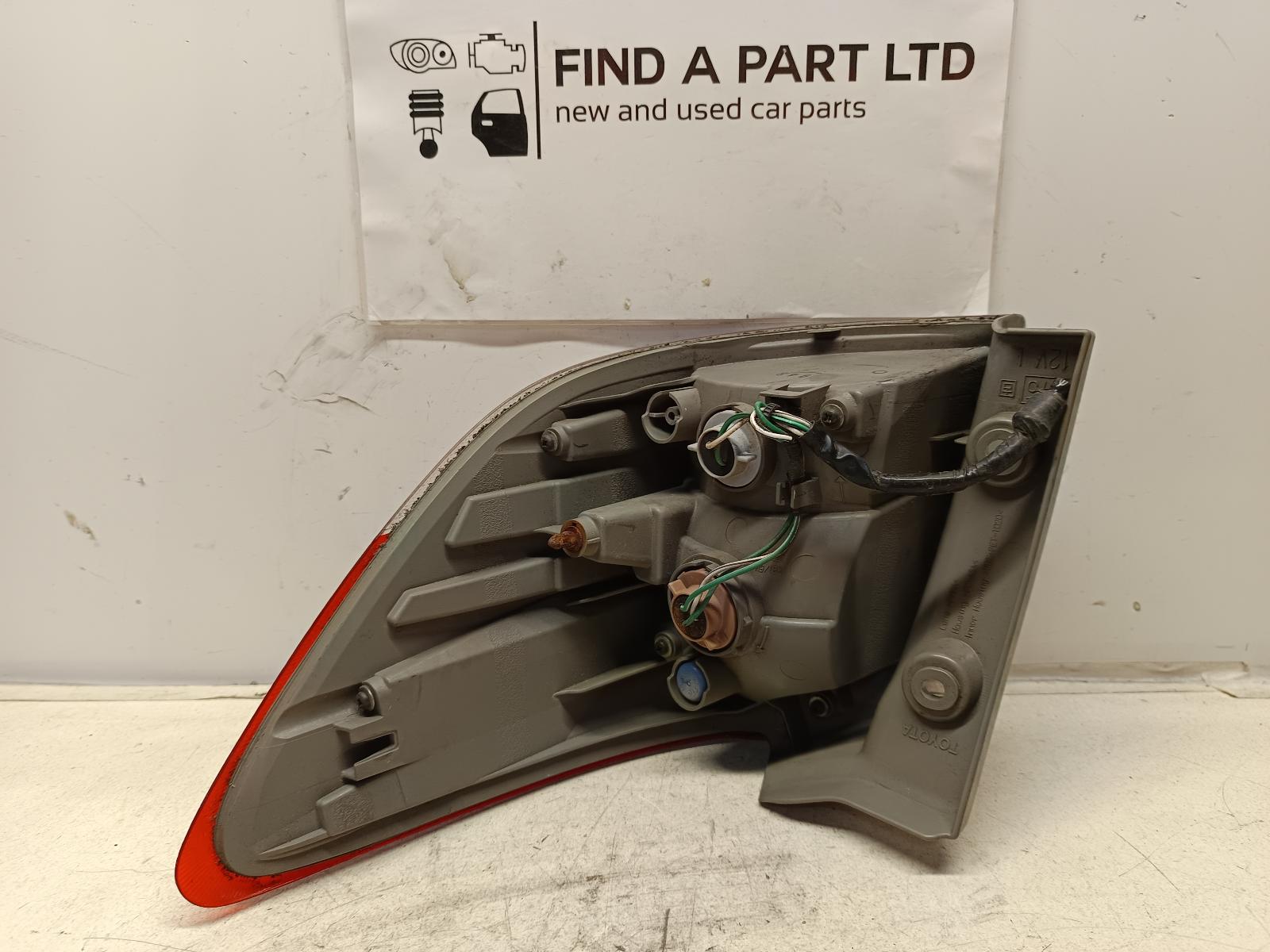2010 TOYOTA WISH (NZ ONLY) Left Taillight Contact us for Photo