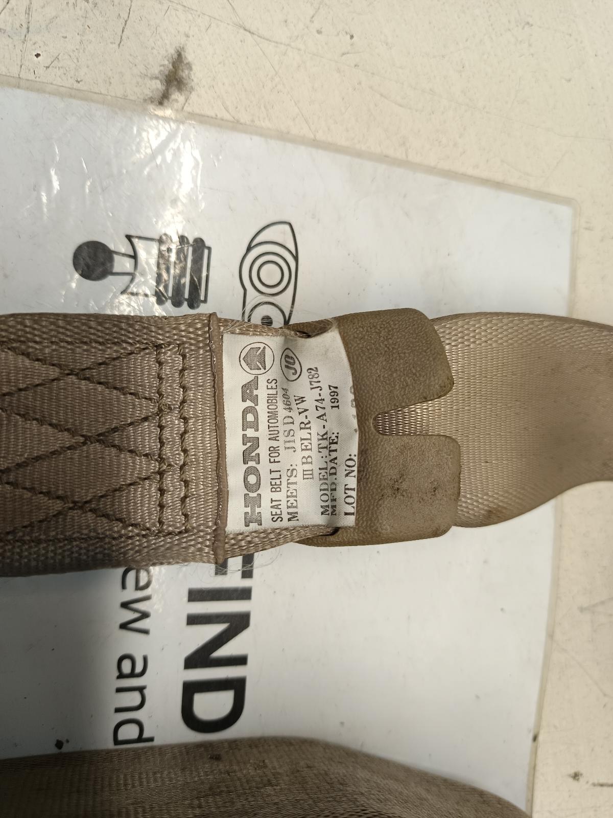 2001 HONDA ODYSSEY Seatbelt/Stalk Contact us for Photo