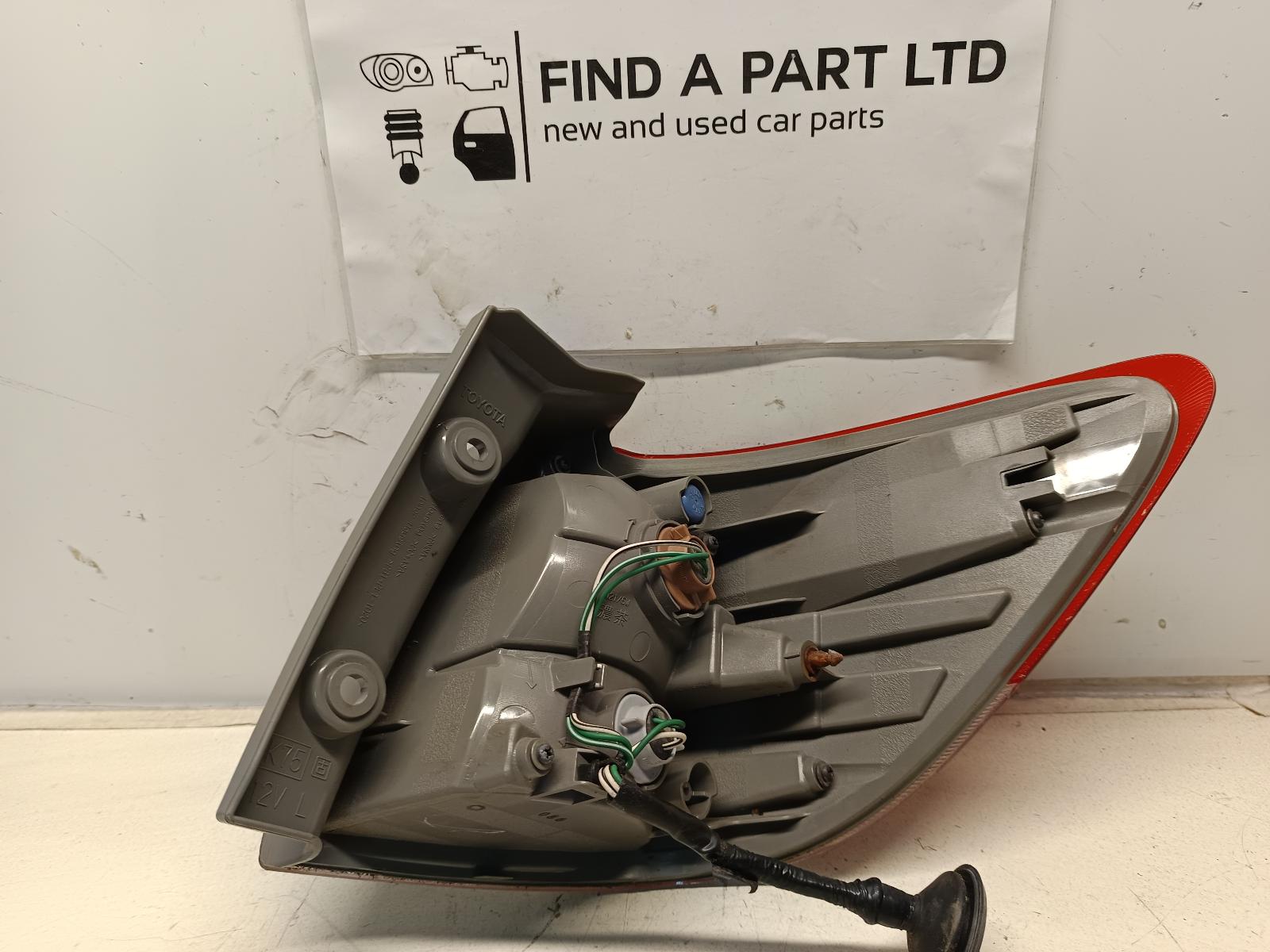 2010 TOYOTA WISH (NZ ONLY) Left Taillight Contact us for Photo