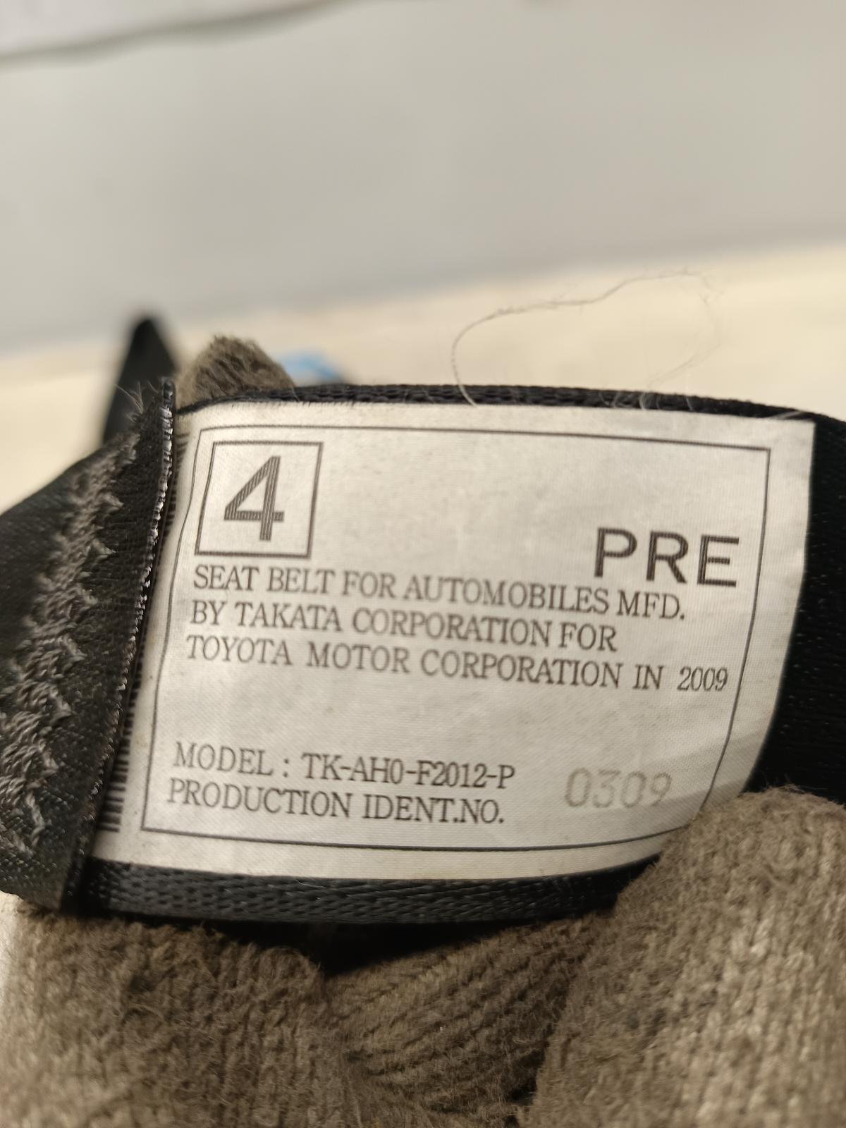 2009 TOYOTA WISH (NZ ONLY) Seatbelt/Stalk Contact us for Photo