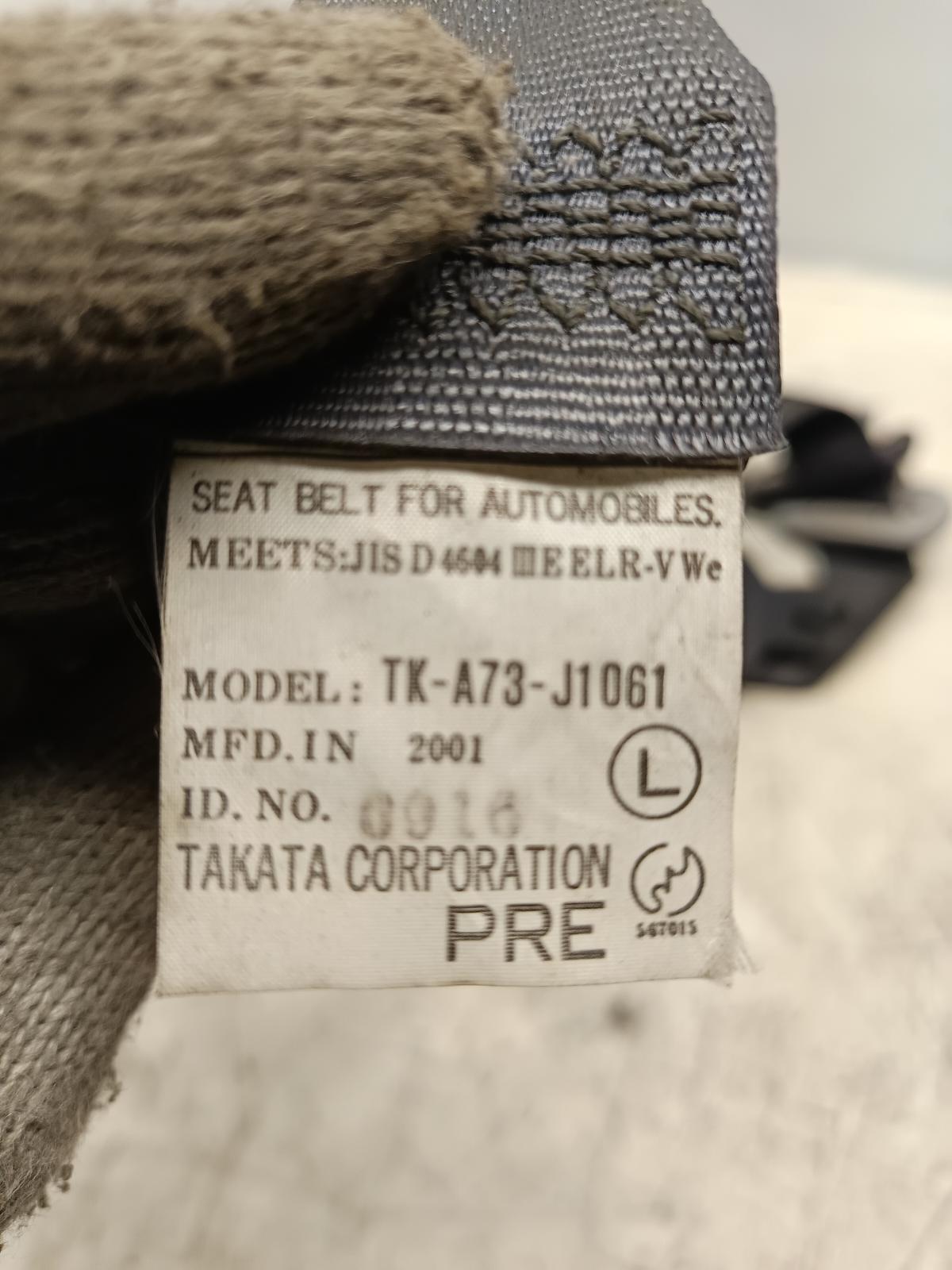 2004 HONDA JAZZ Seatbelt/Stalk Contact us for Photo