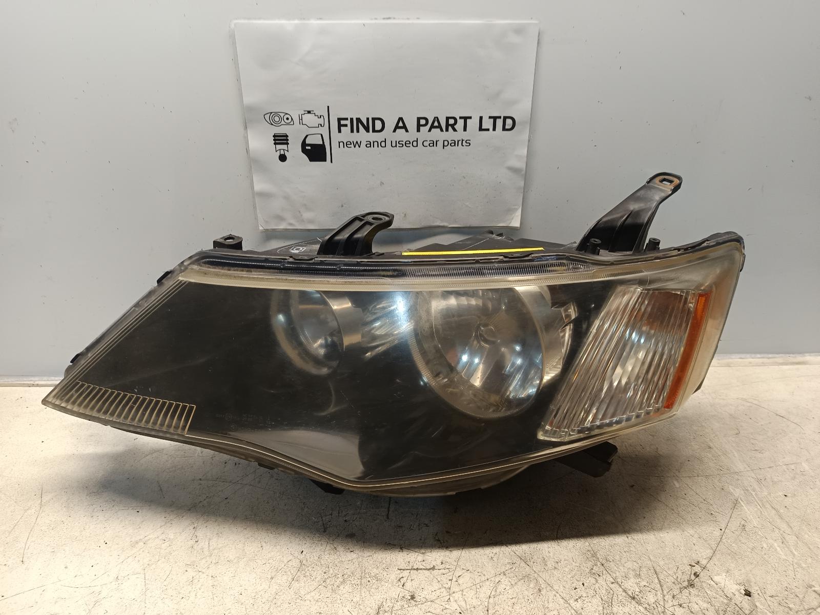 View Auto part Left Headlamp MITSUBISHI OUTLANDER 2008