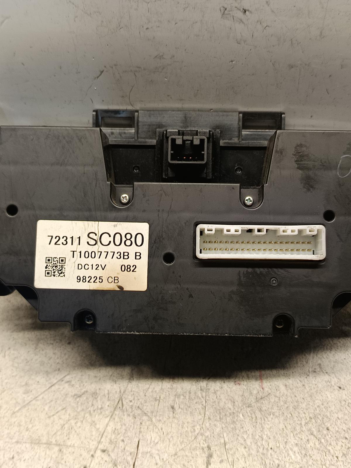 2009 SUBARU IMPREZA Heater/Ac Controls Contact us for Photo
