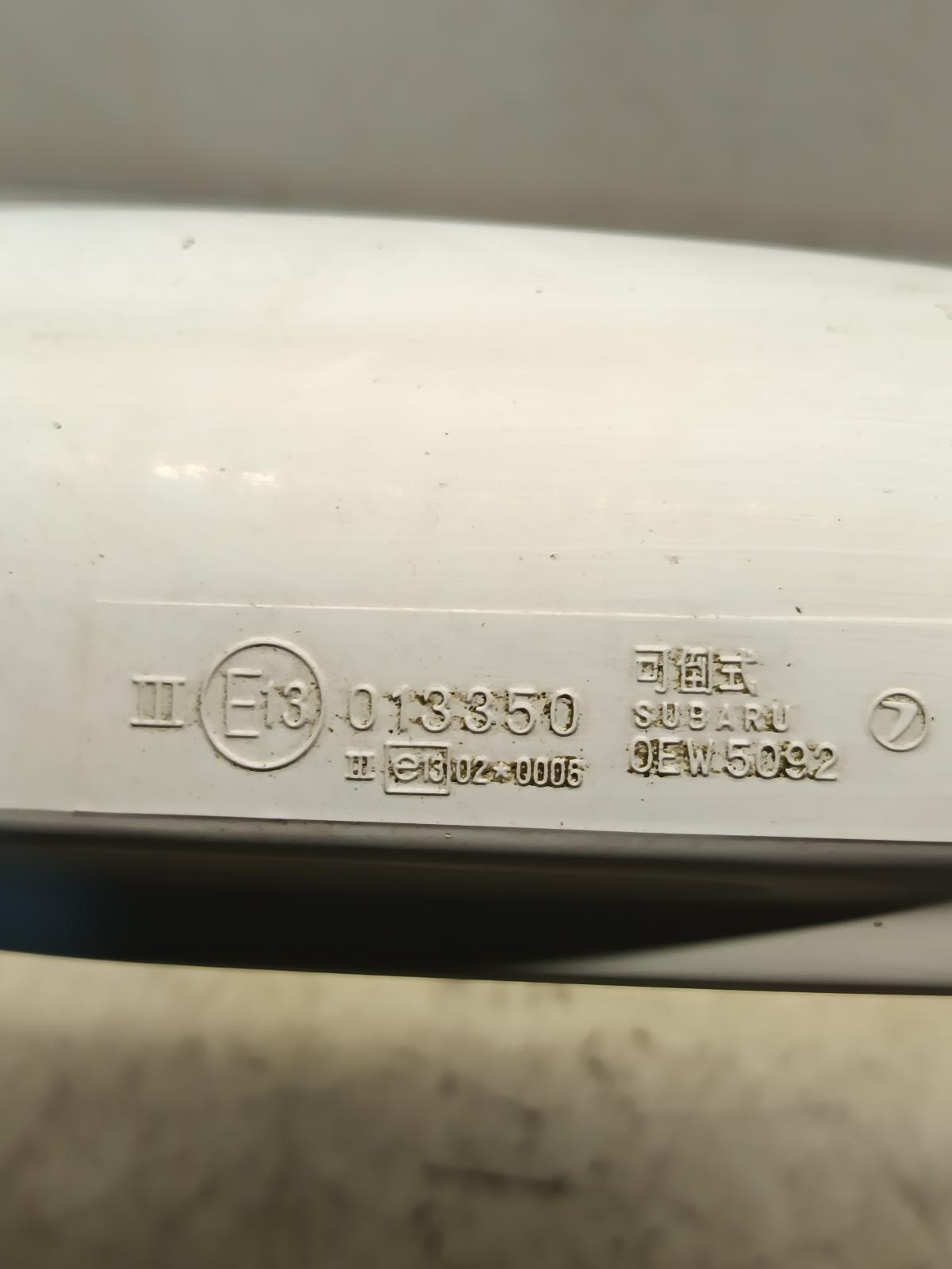 2002 SUBARU LIBERTY Left Door Mirror Contact us for Photo