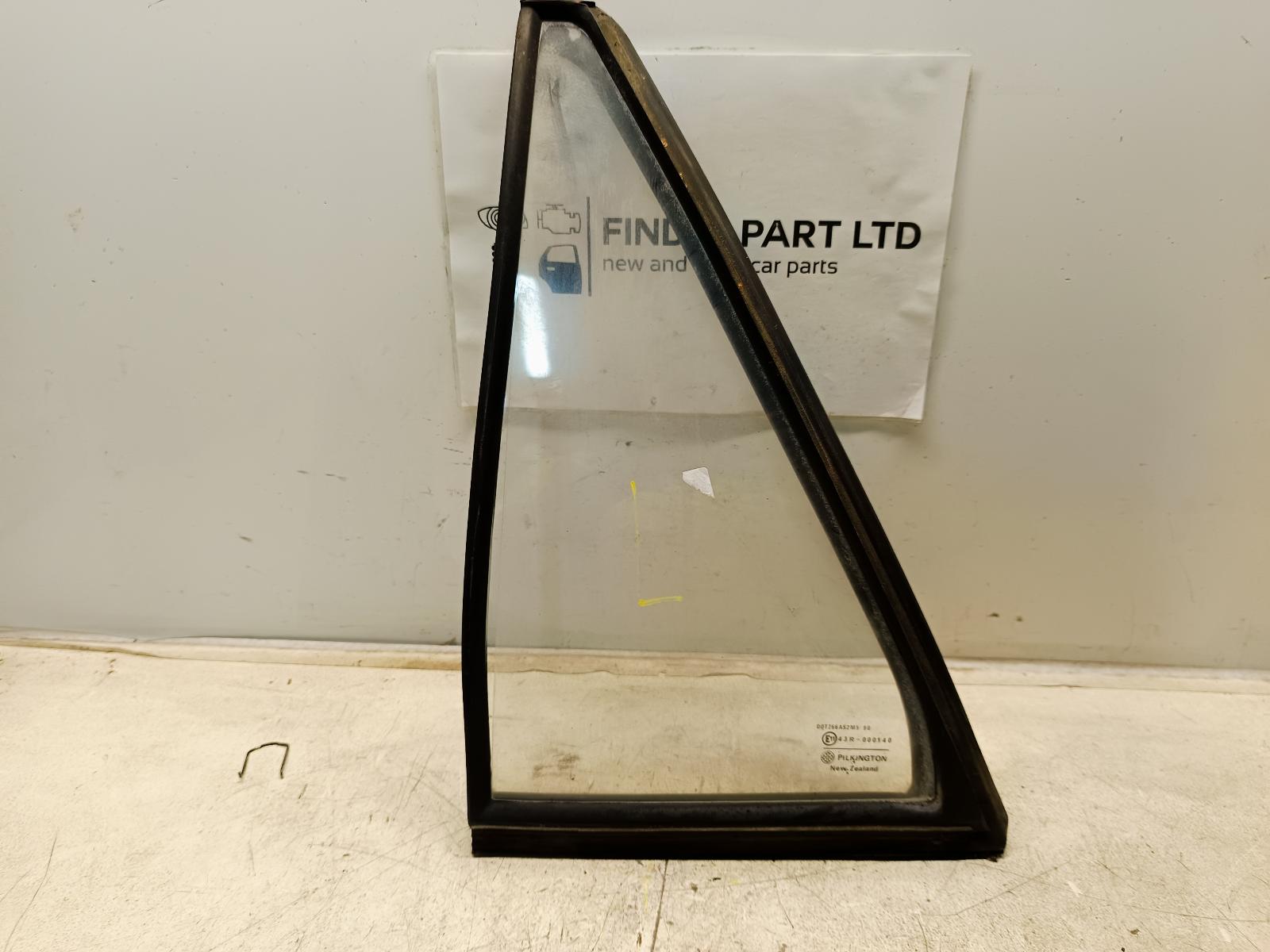 View Auto part Left Rear 1/4 Door Glass MITSUBISHI LANCER 1991