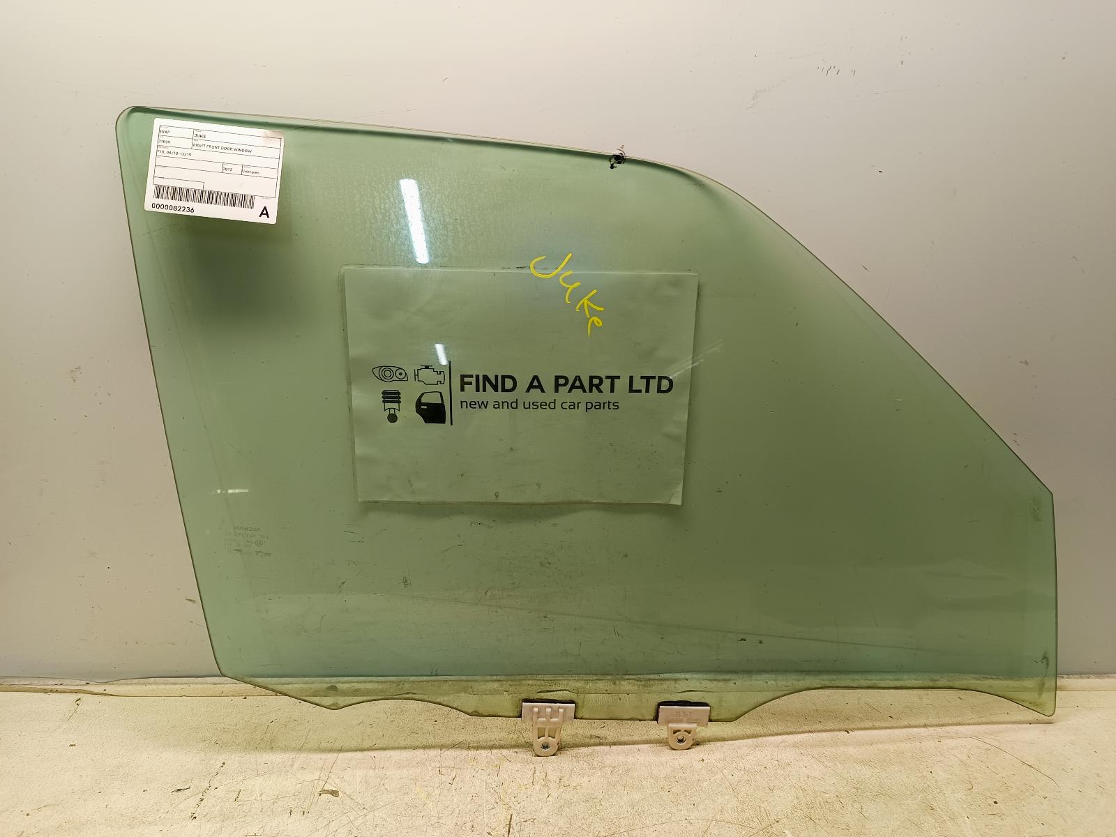 View Auto part Right Front Door Window NISSAN JUKE 2012