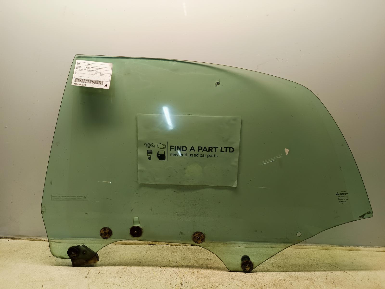 View Auto part Right Rear Door Window MITSUBISHI VERADA 2004